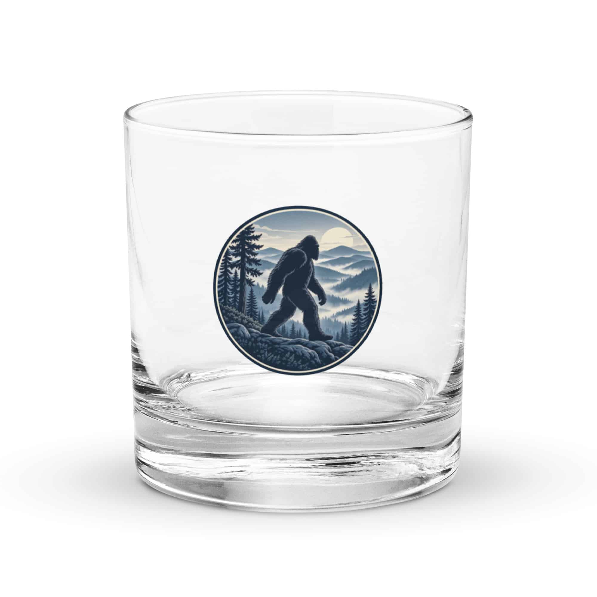 Smoky Ridge Bigfoot Wanderer Rocks Glass