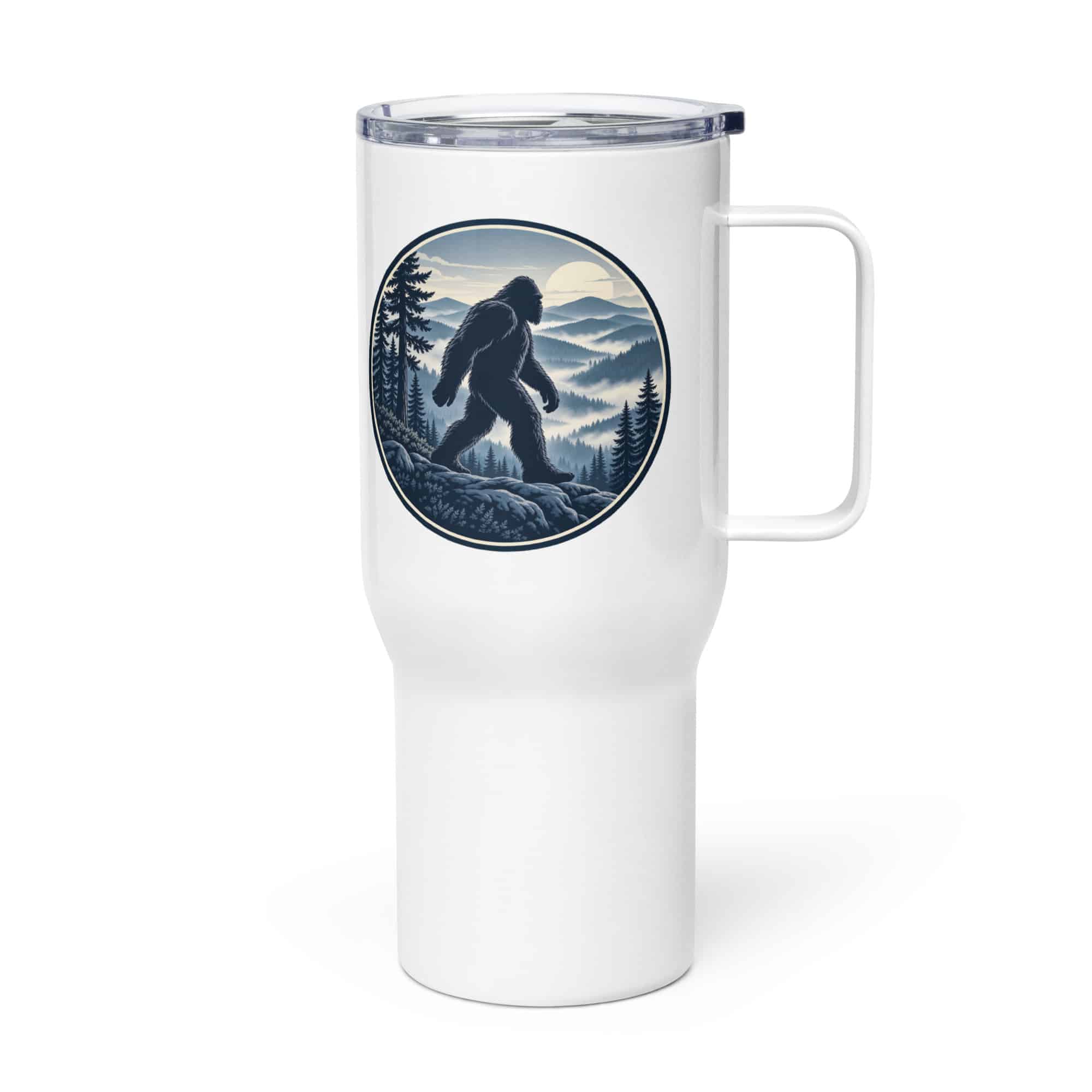 Bigfoot Smoky Mountain Wanderer Travel Mug
