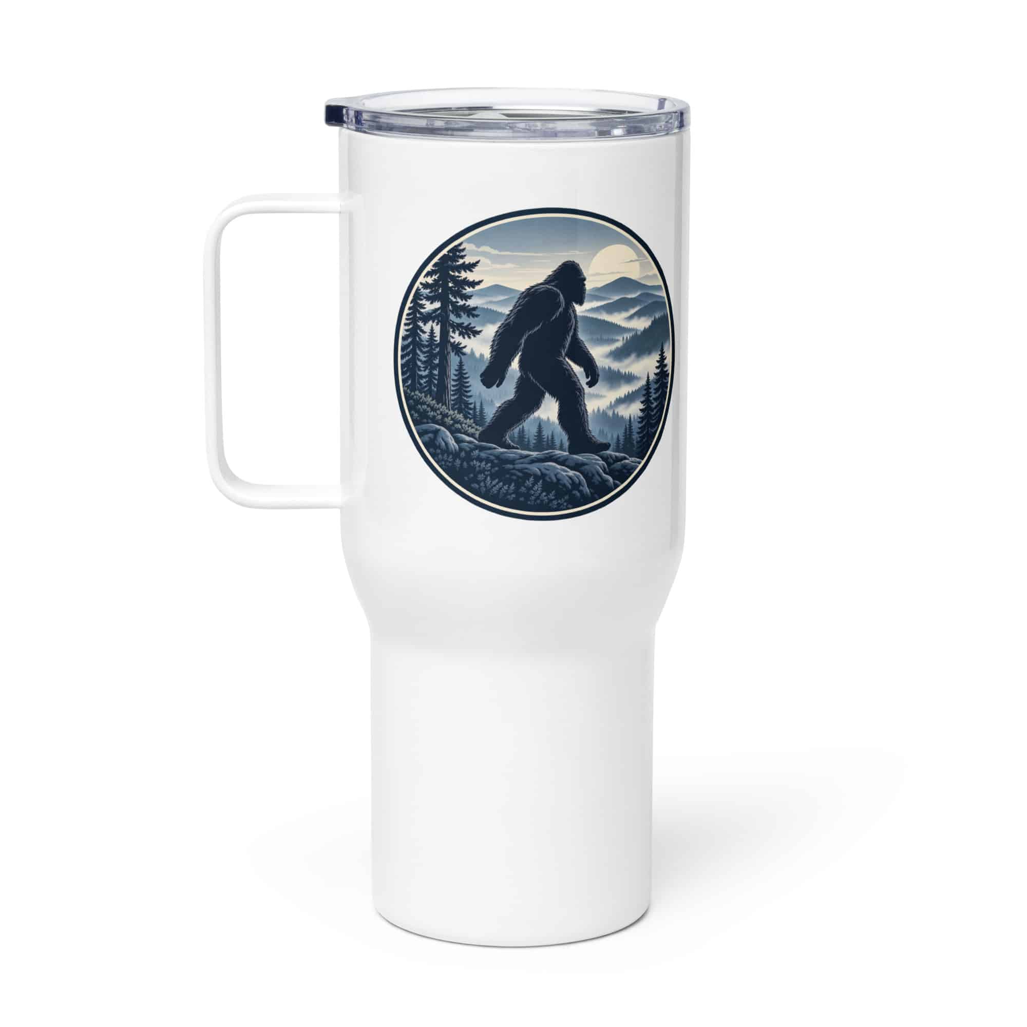 Bigfoot Smoky Mountain Wanderer Travel Mug