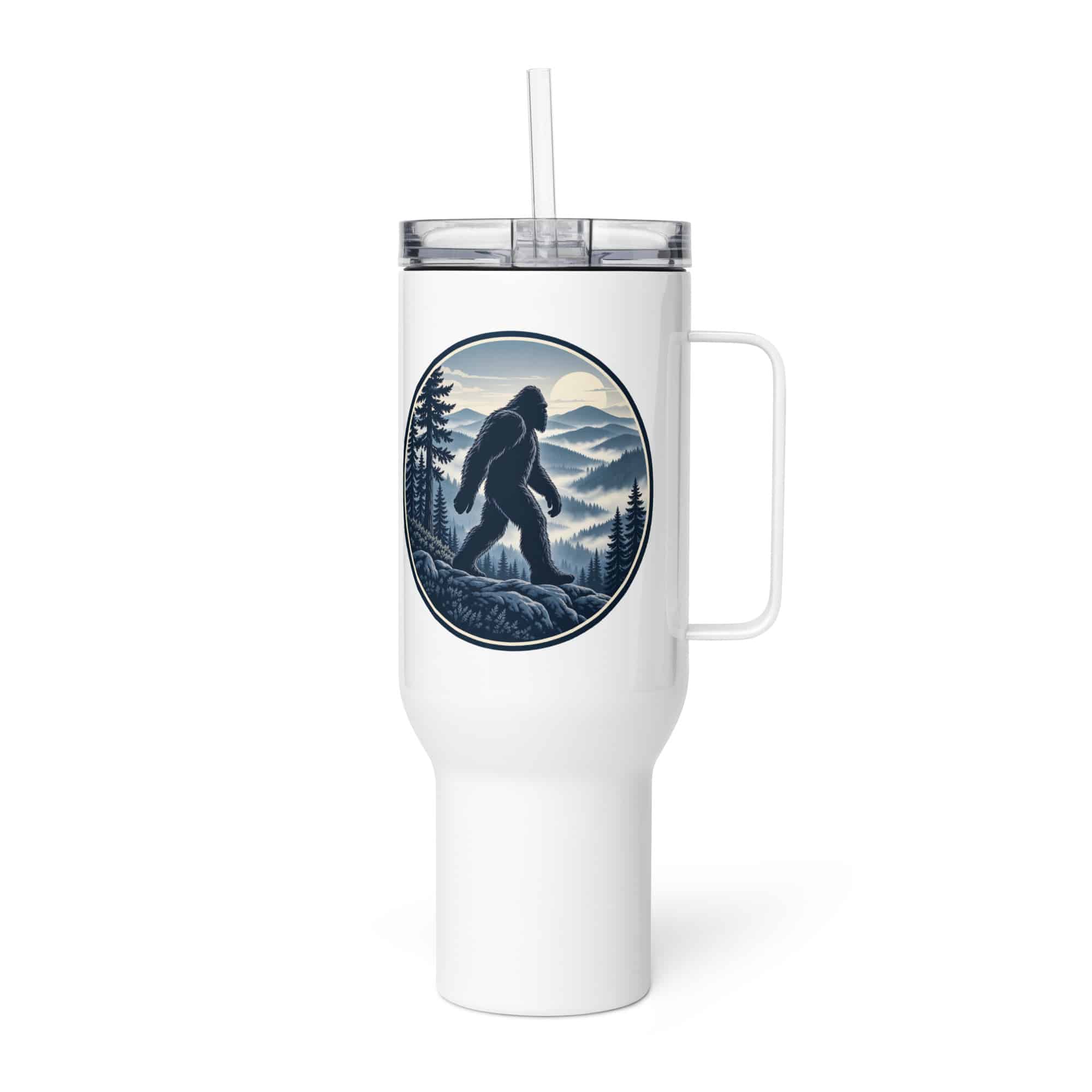 Bigfoot Smoky Mountain Wanderer Travel Mug