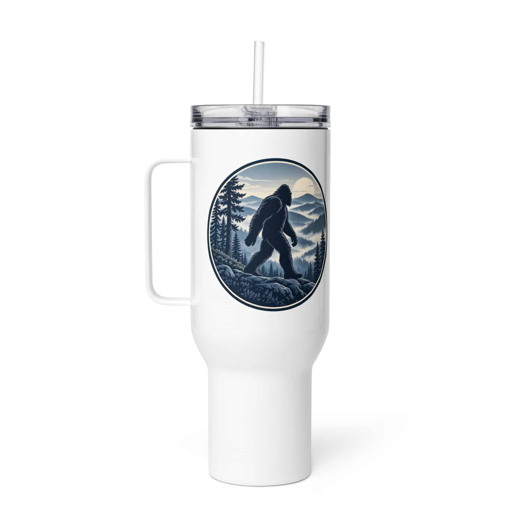 Bigfoot Smoky Mountain Wanderer Travel Mug