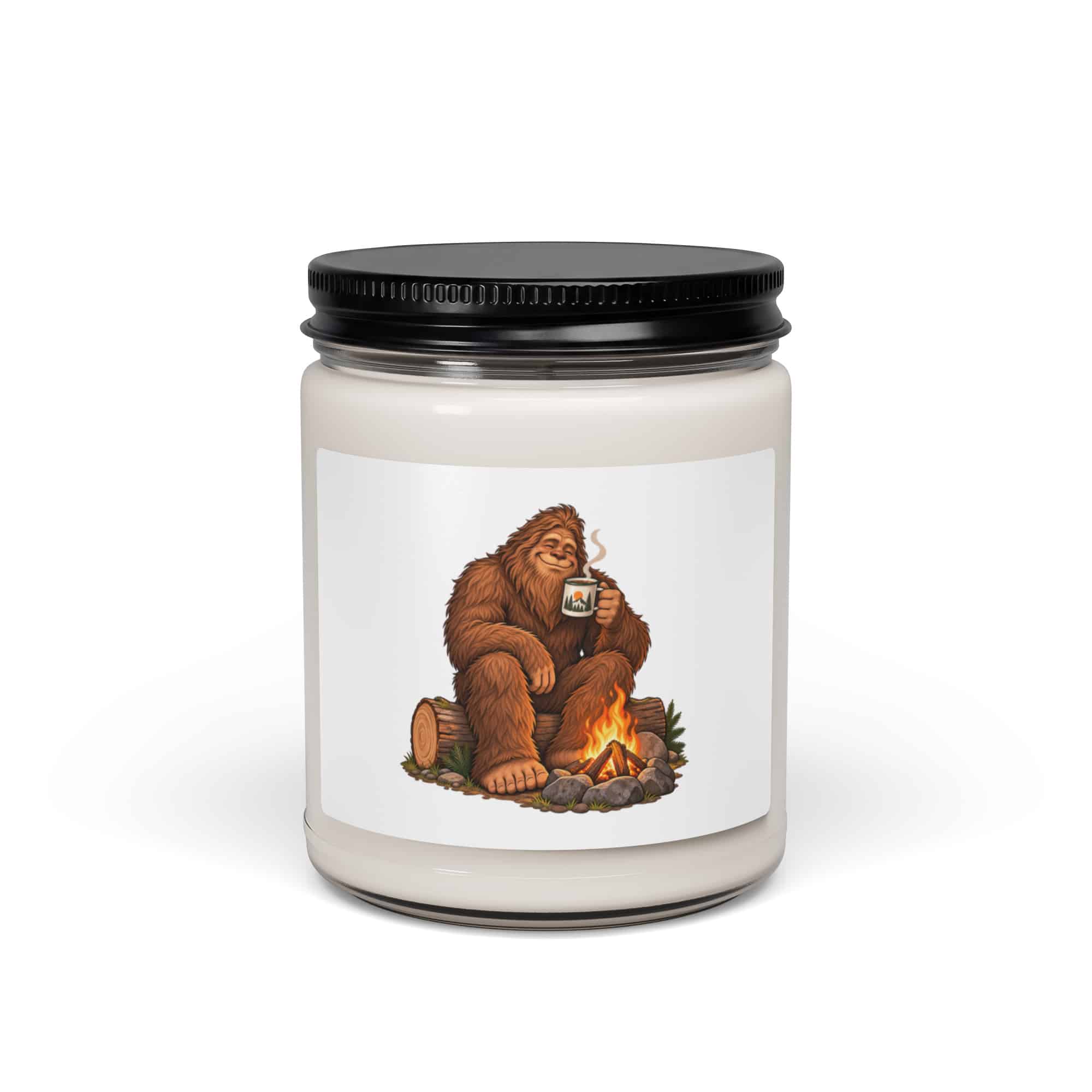 Camp Coffee Bigfoot Candle