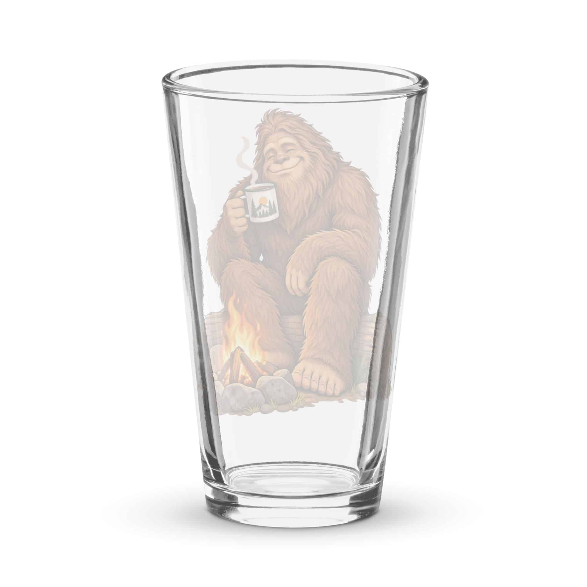 Camp Coffee Bigfoot Pint Glass