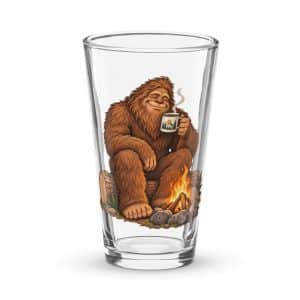 05 Camp Coffee Pint Glass - 16 oz - Main