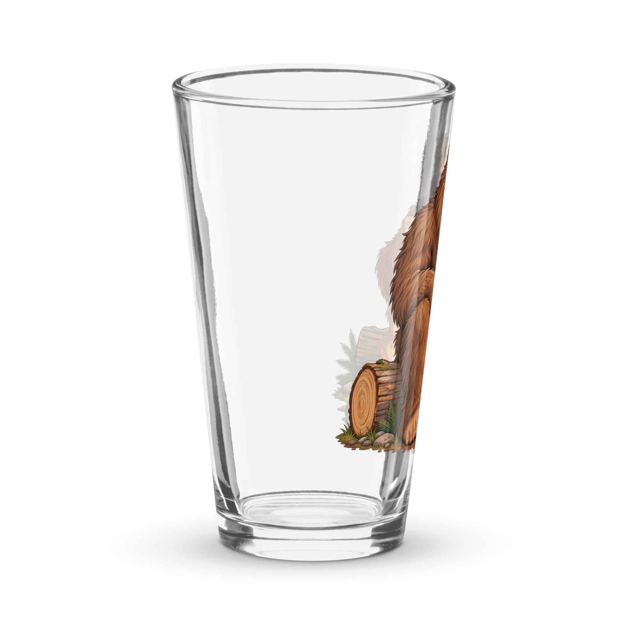 Camp Coffee Bigfoot Pint Glass