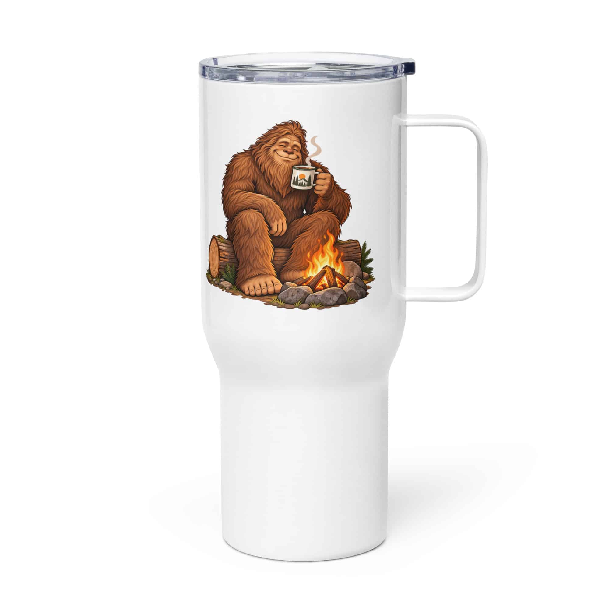 Bigfoot Campfire Coffee Travel Mug