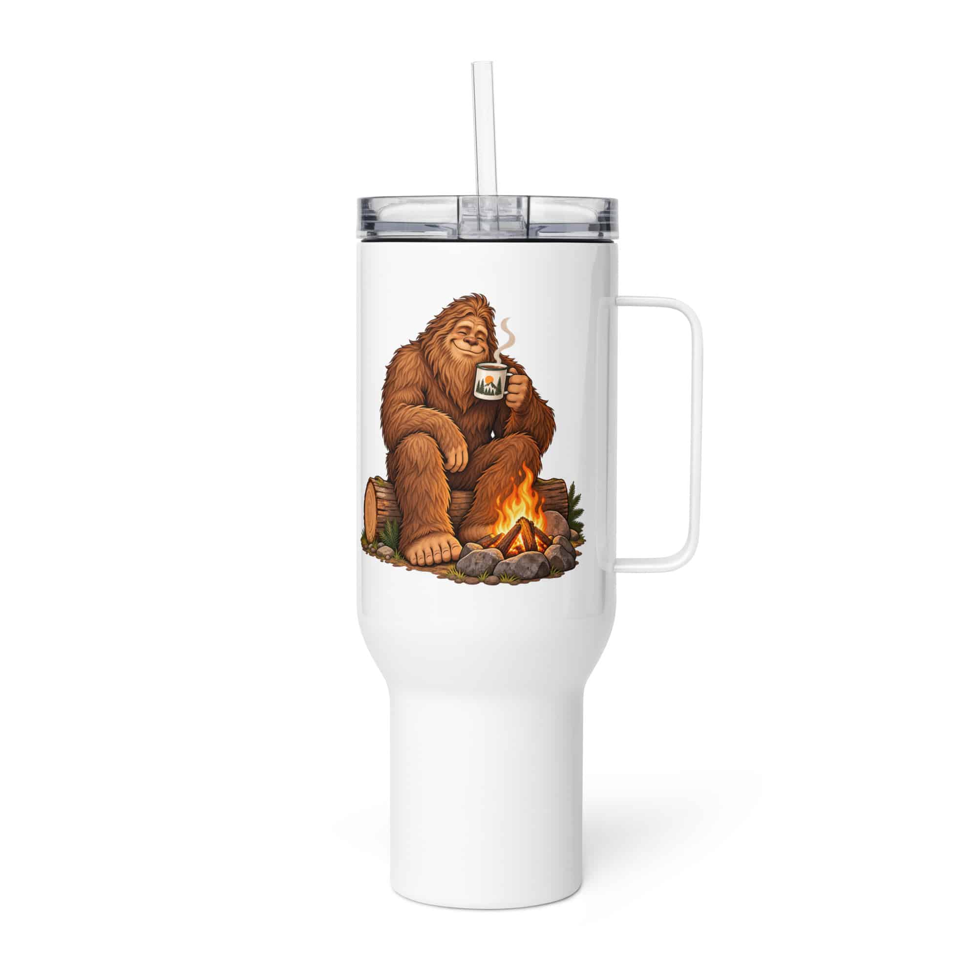 Bigfoot Campfire Coffee Travel Mug