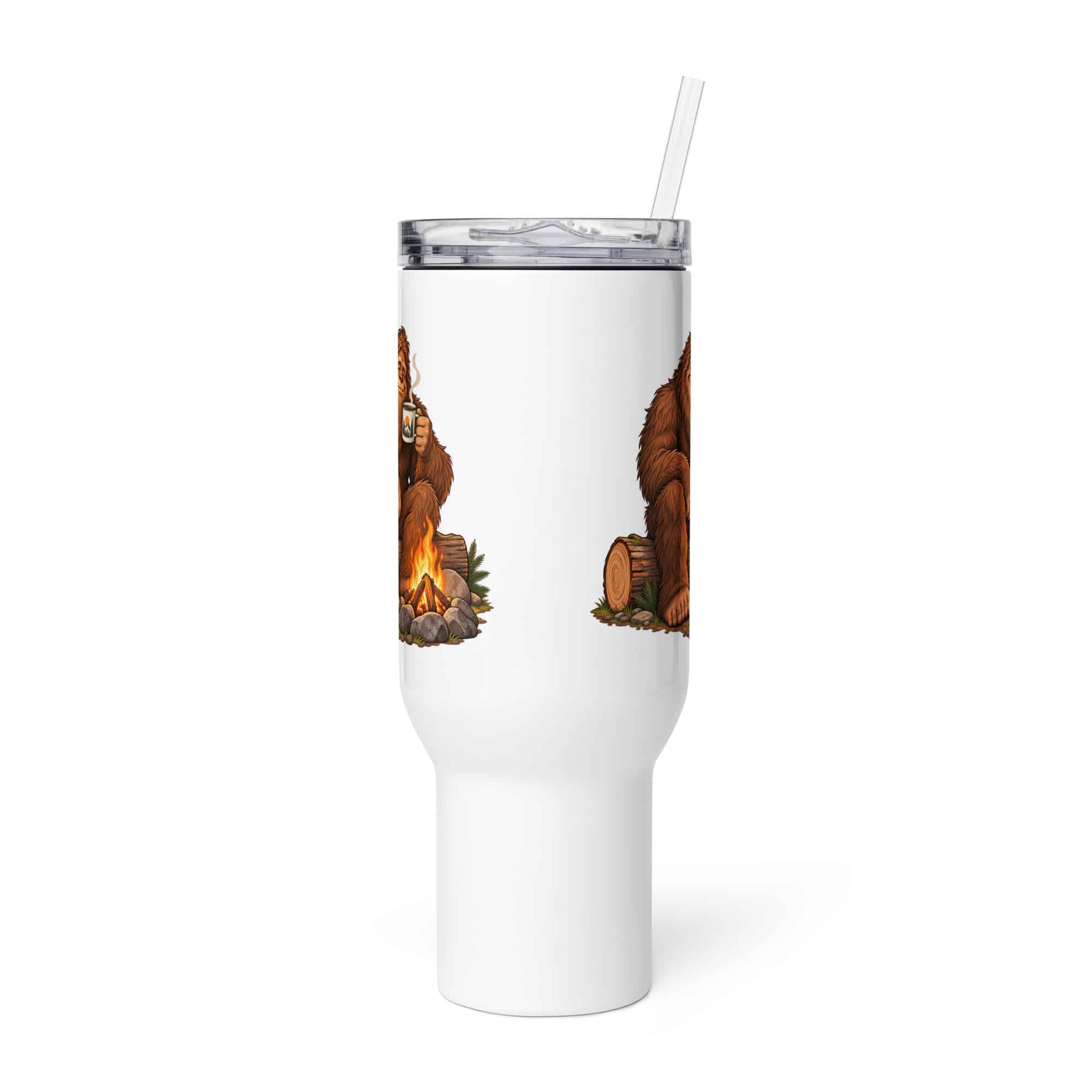 Bigfoot Campfire Coffee Travel Mug