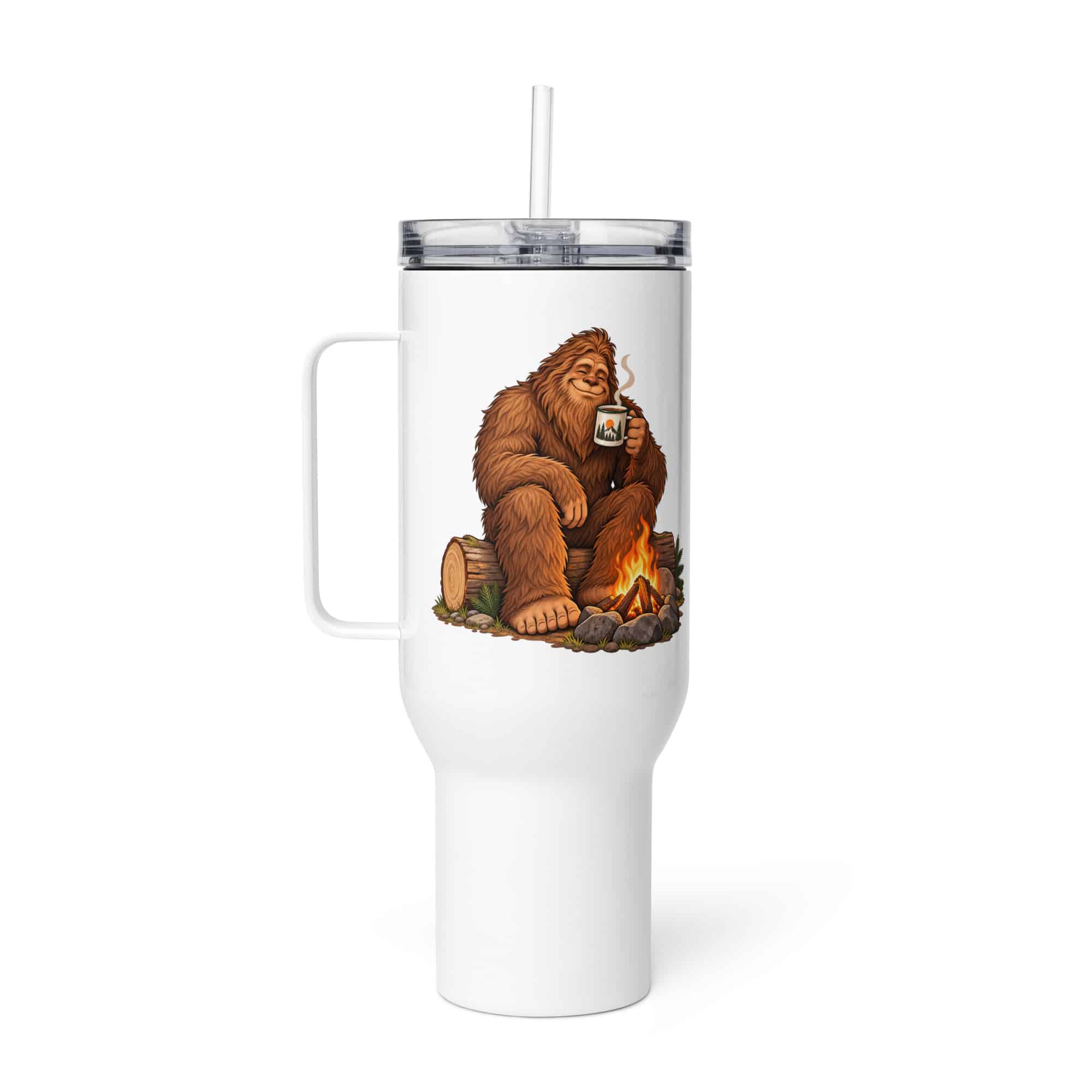 Bigfoot Campfire Coffee Travel Mug