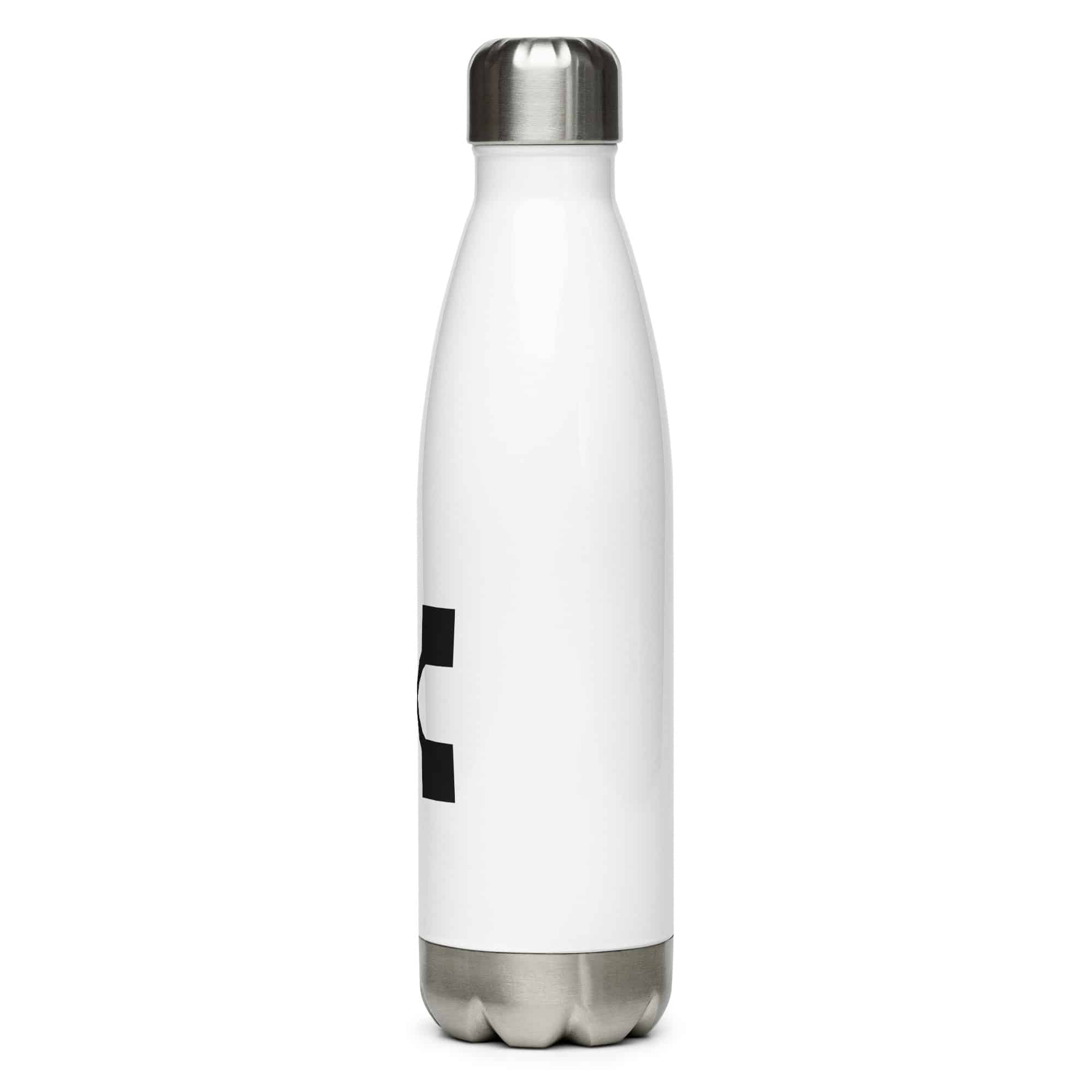 Black Crossed Feather Arrows Water Bottle