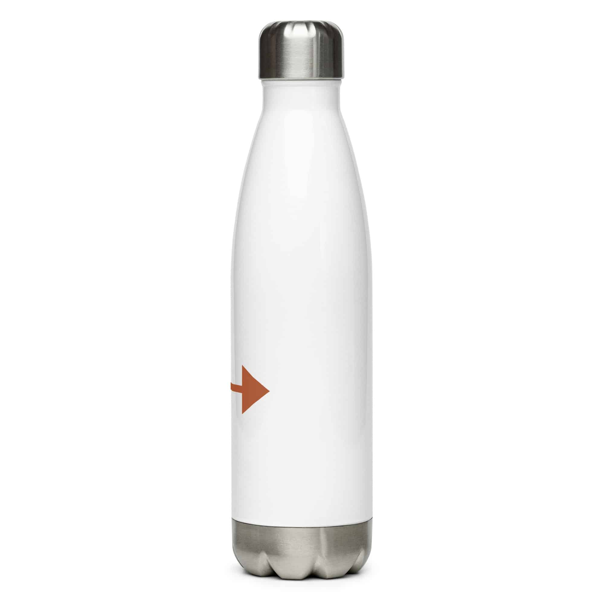 Terracotta Straight Trail Arrow Water Bottle
