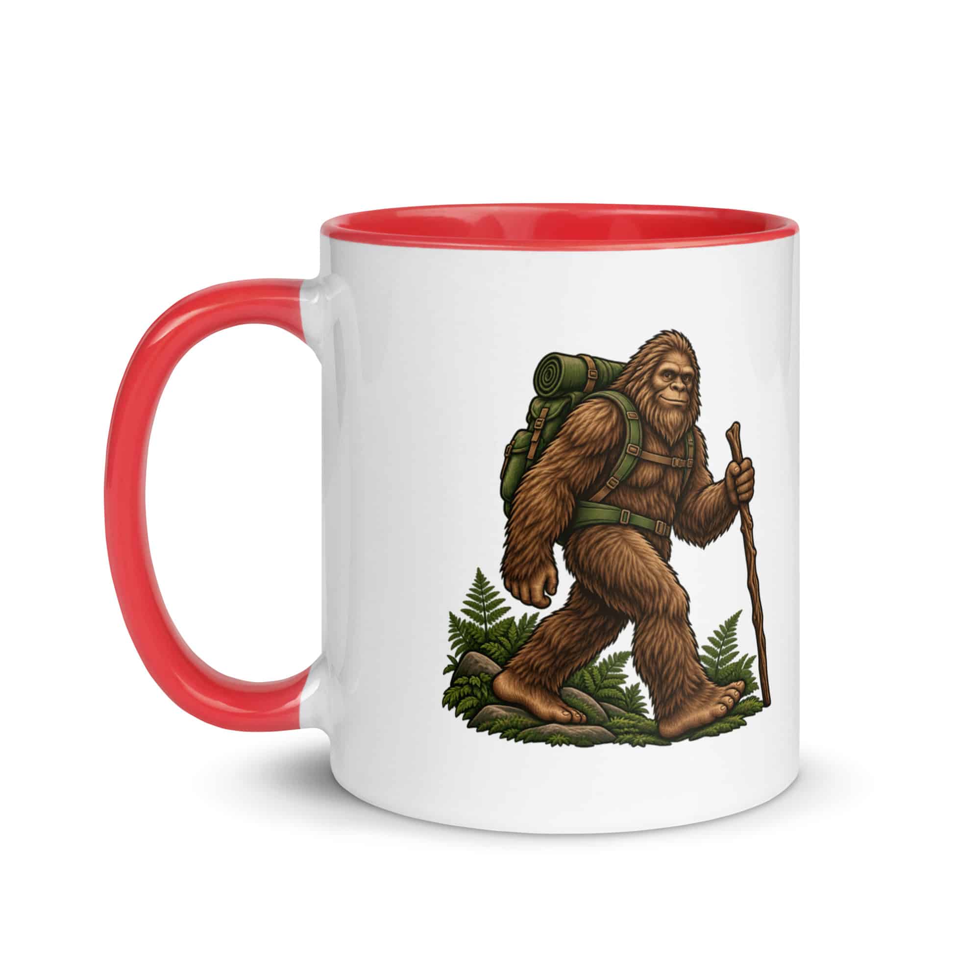 Weekend Trail Pack Bigfoot Color Inside Mug