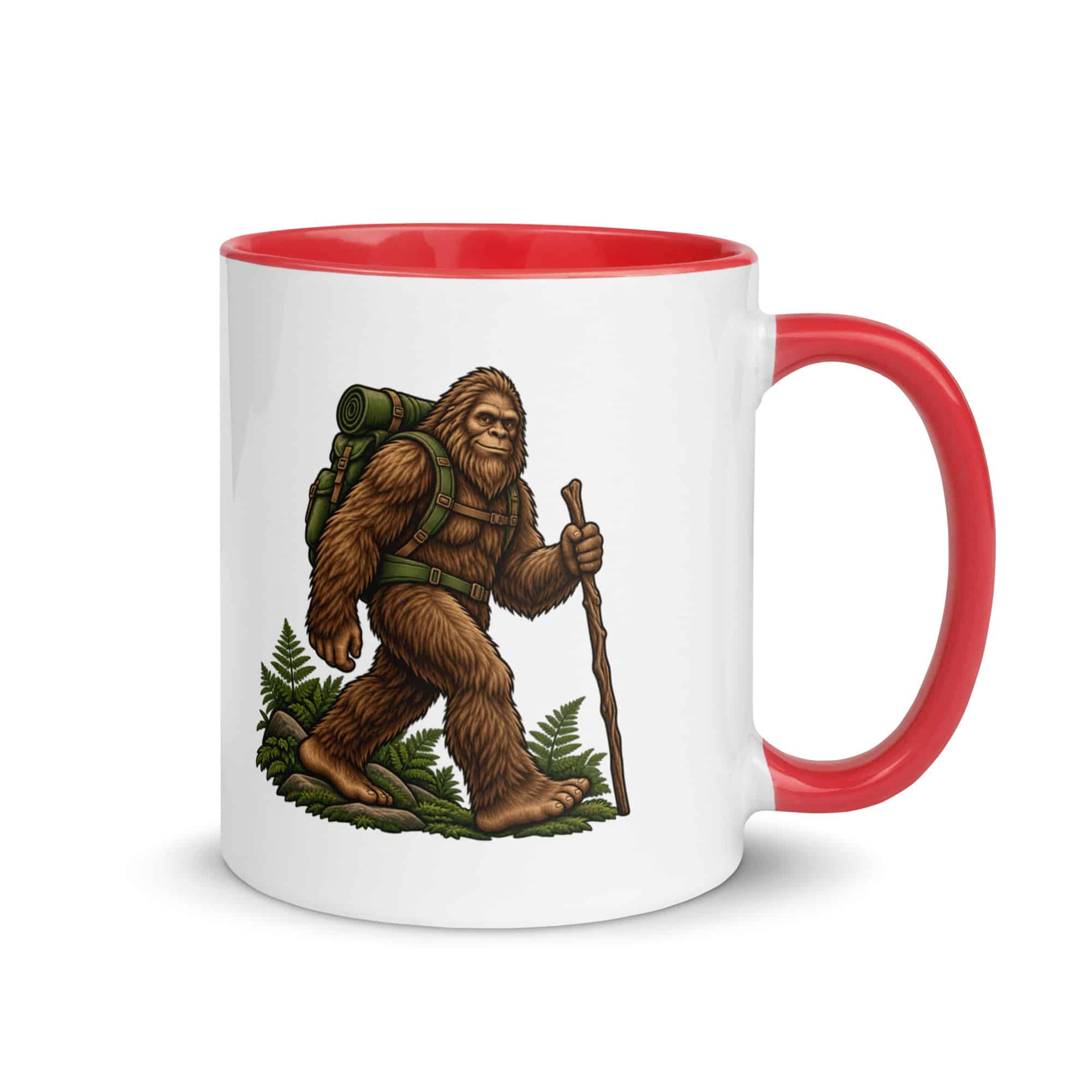 Weekend Trail Pack Bigfoot Color Inside Mug