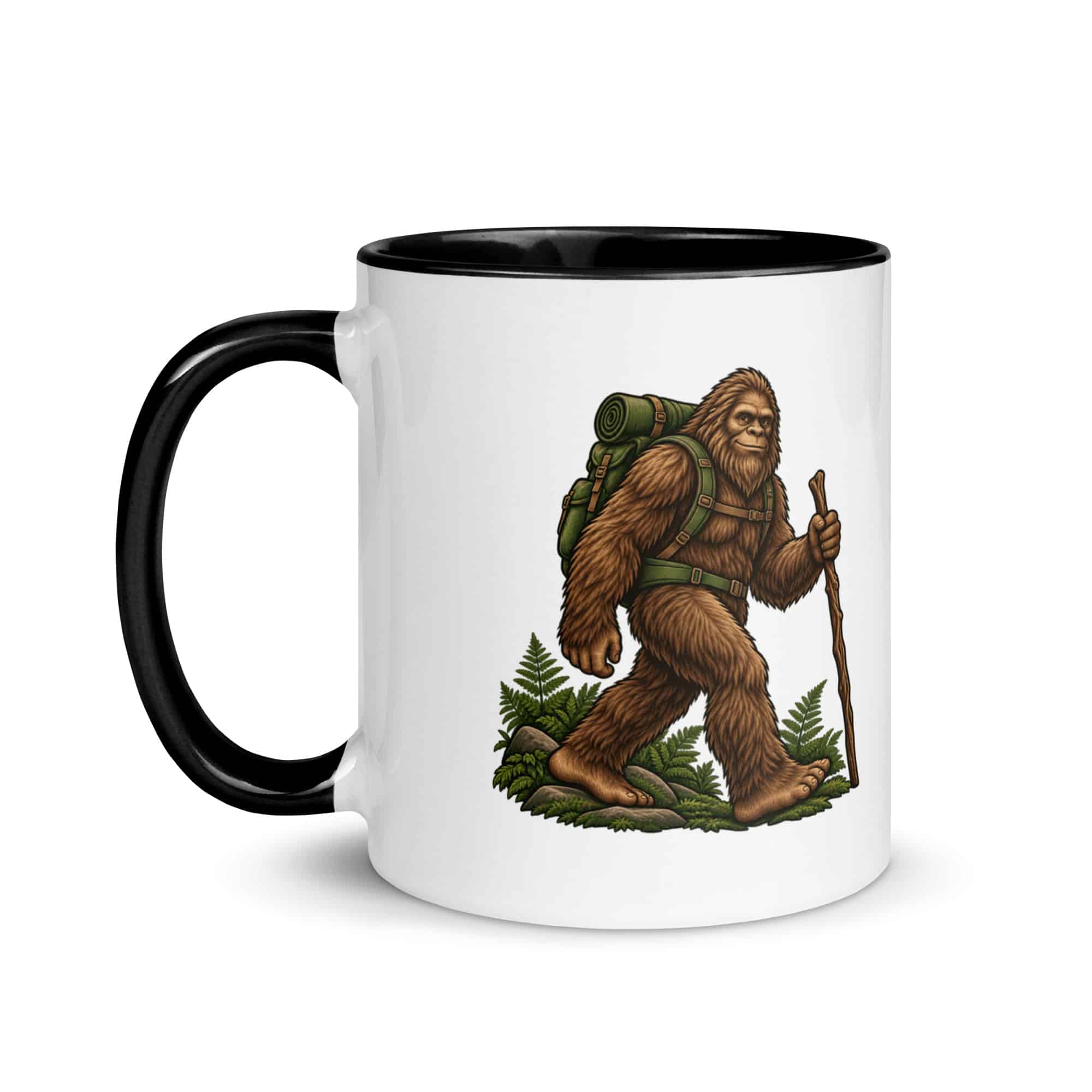 Weekend Trail Pack Bigfoot Color Inside Mug
