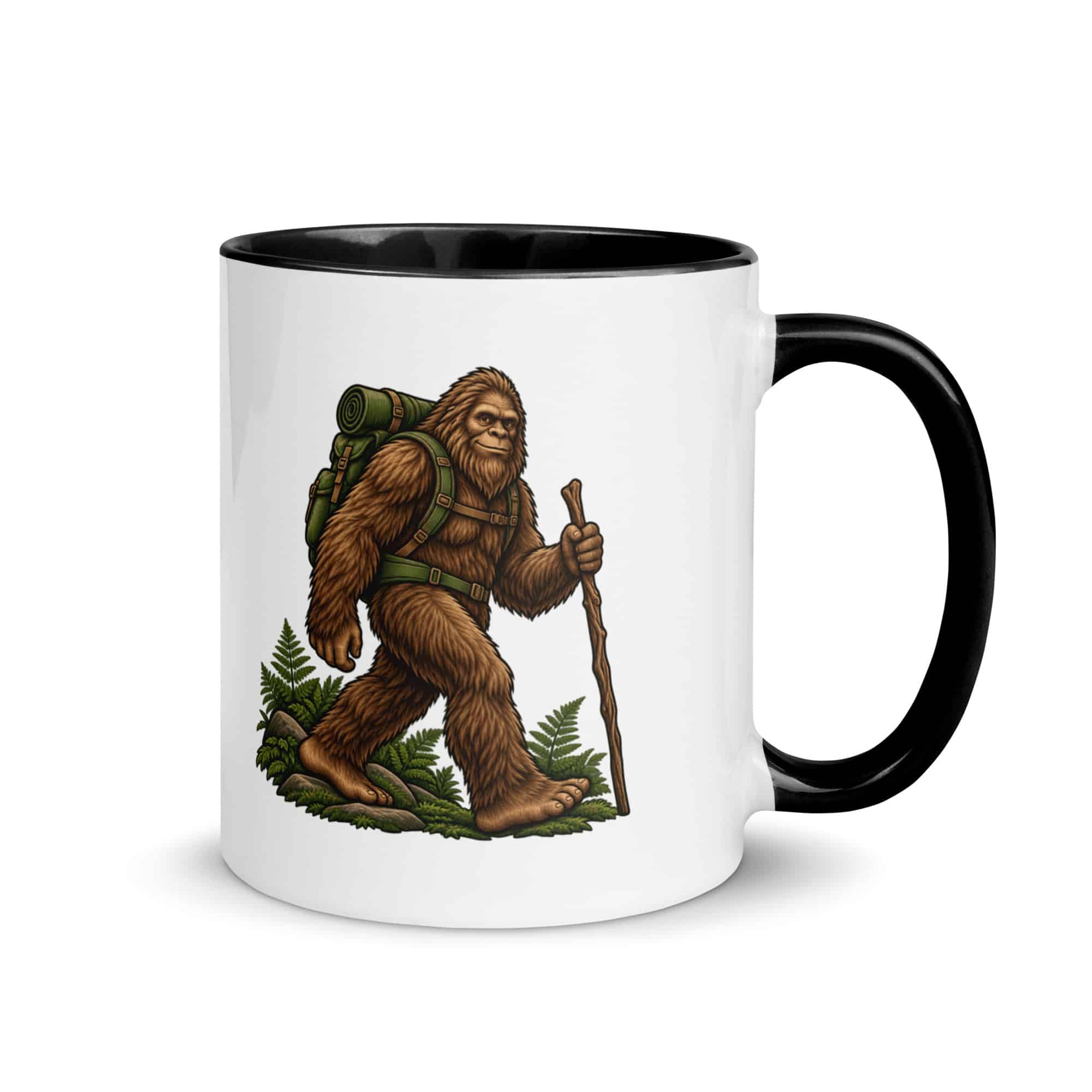 Weekend Trail Pack Bigfoot Color Inside Mug