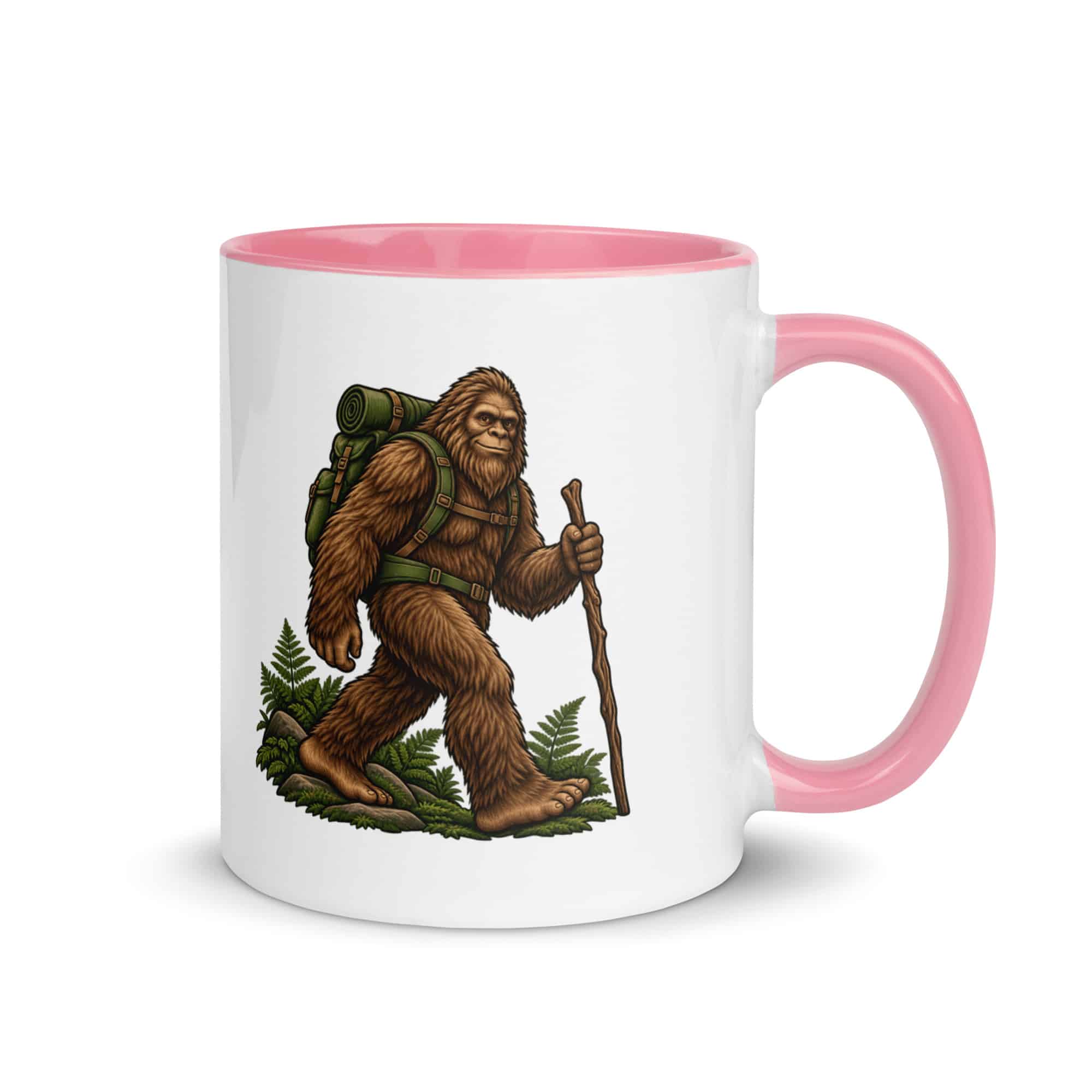 Weekend Trail Pack Bigfoot Color Inside Mug
