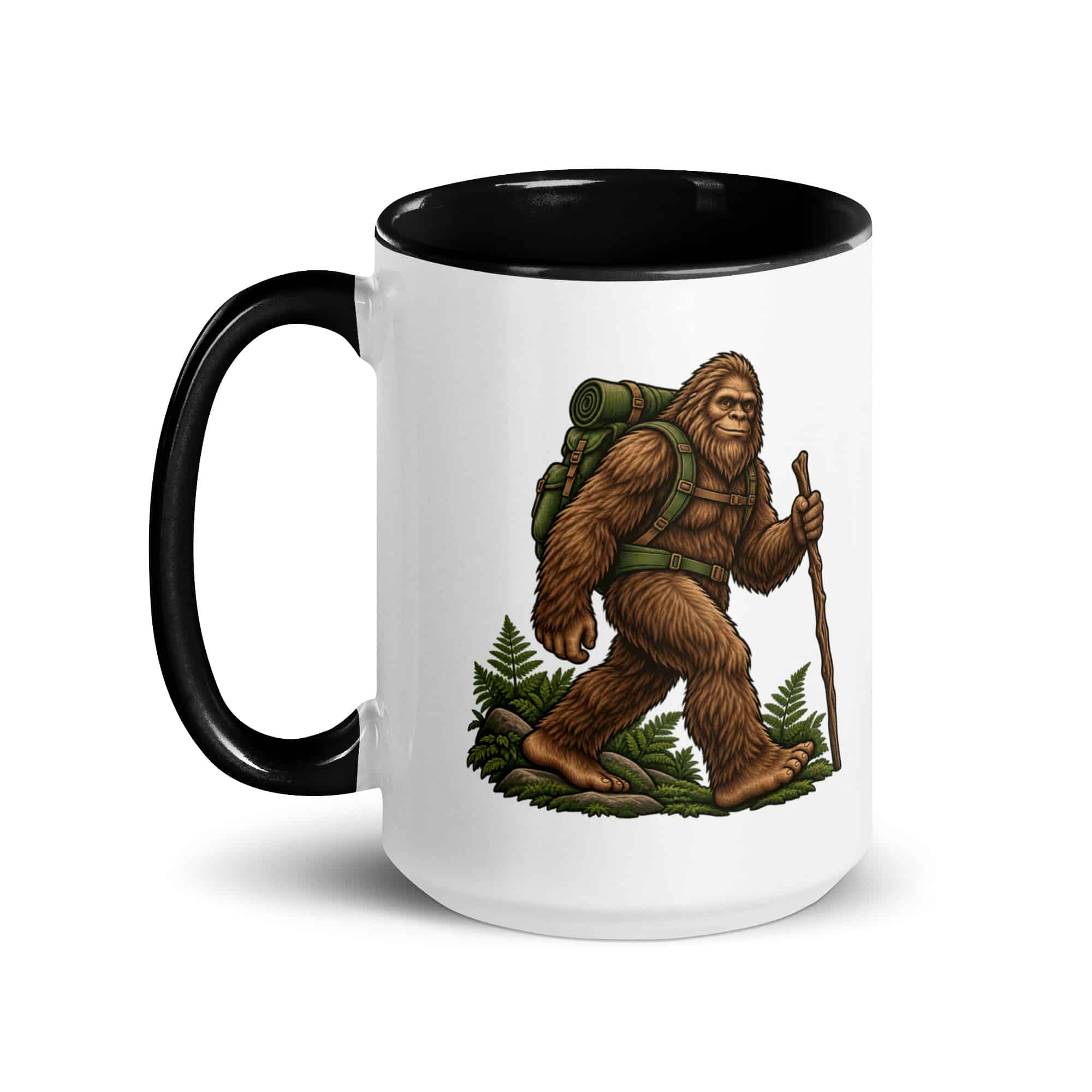 Weekend Trail Pack Bigfoot Color Inside Mug