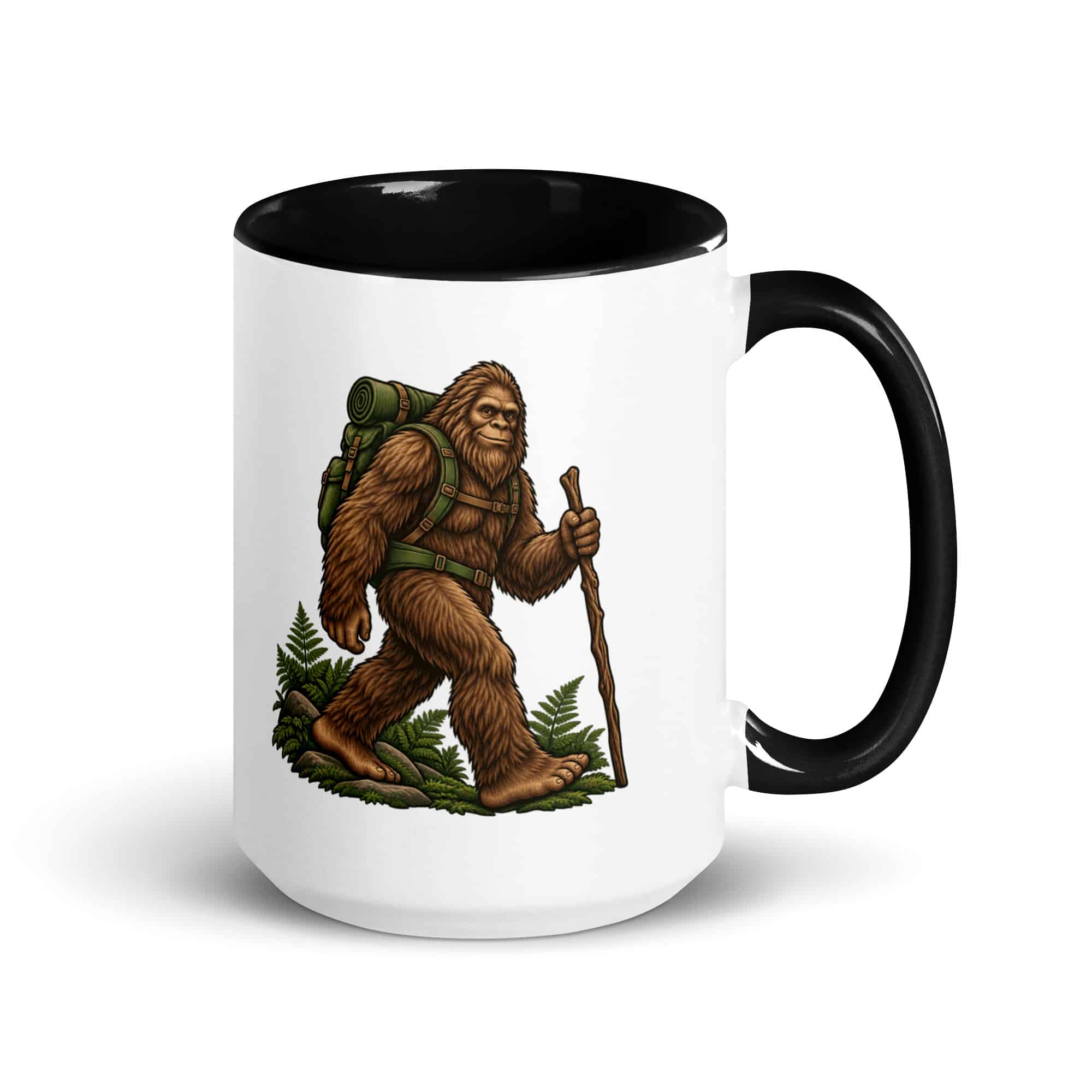 Weekend Trail Pack Bigfoot Color Inside Mug