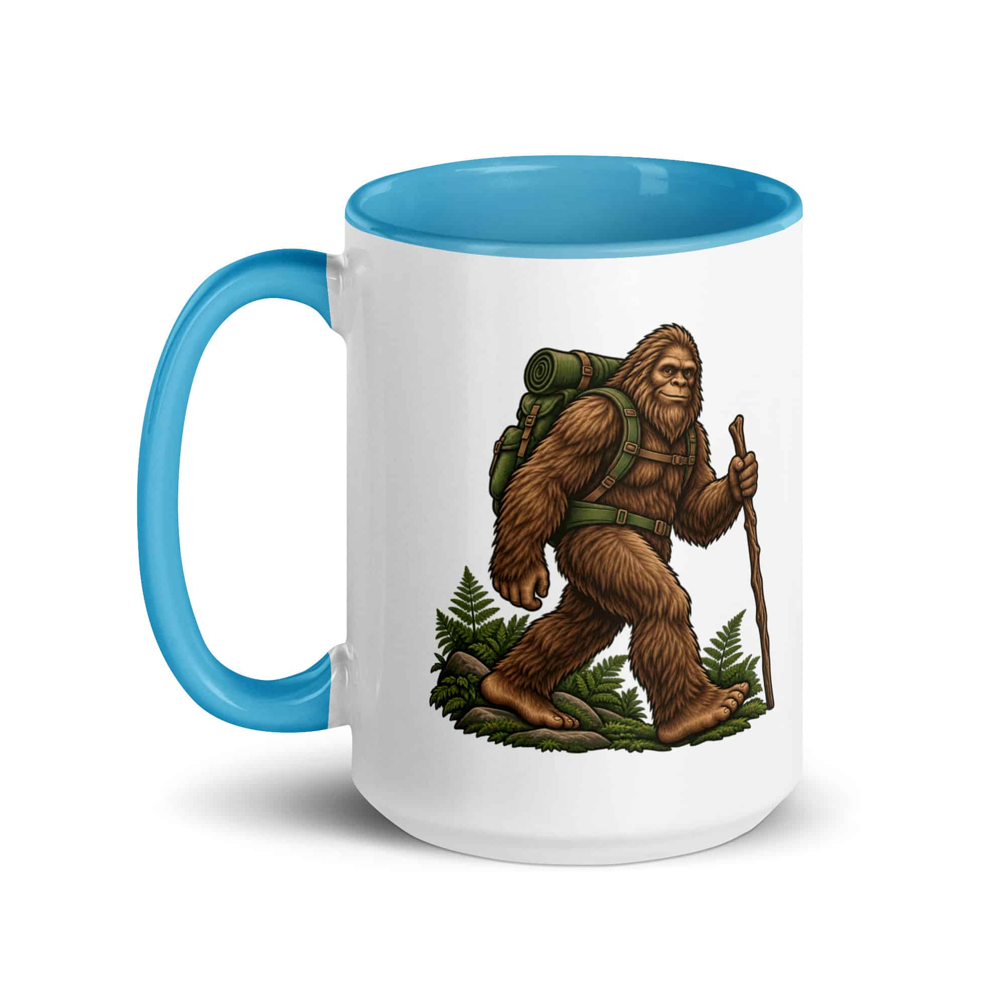 Weekend Trail Pack Bigfoot Color Inside Mug