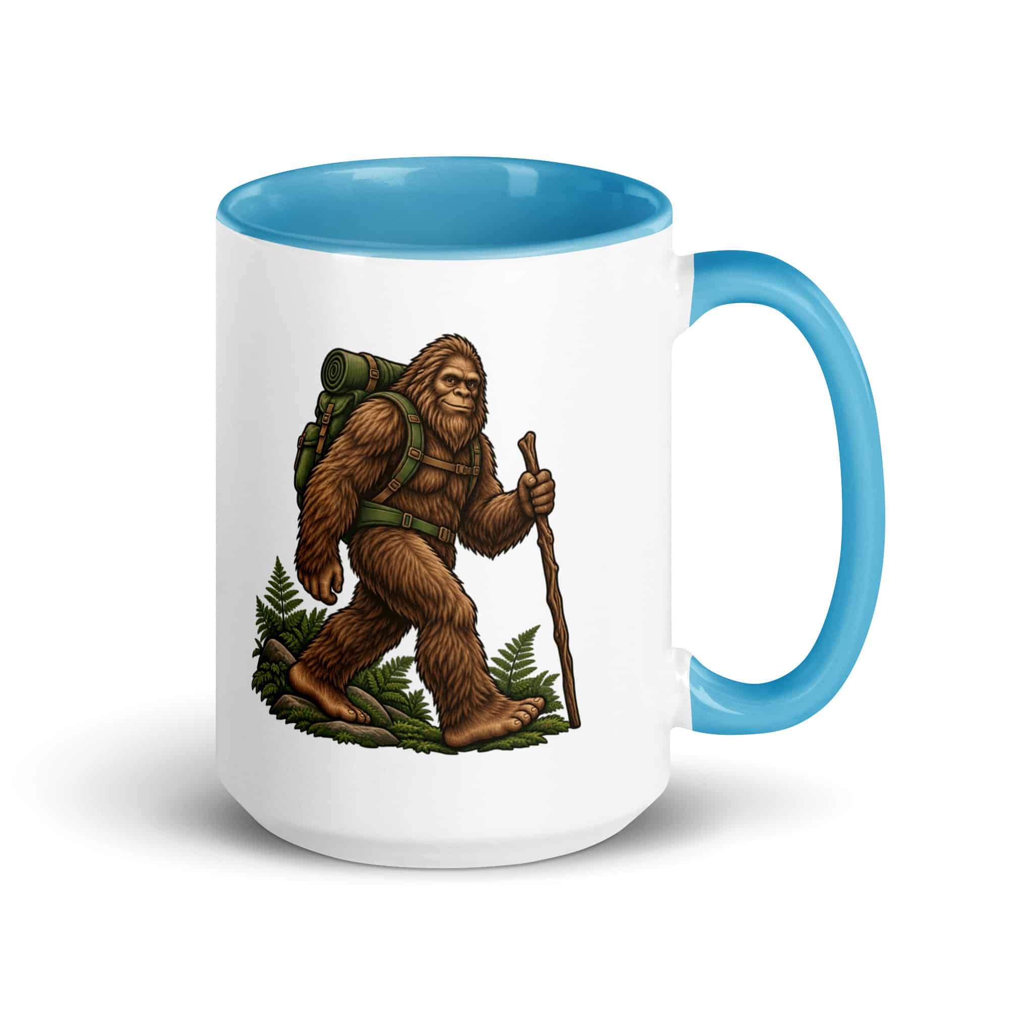 Weekend Trail Pack Bigfoot Color Inside Mug
