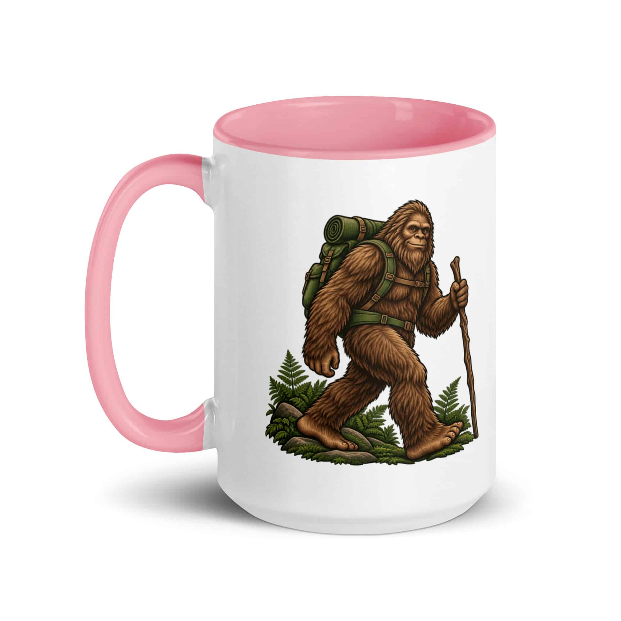 Weekend Trail Pack Bigfoot Color Inside Mug