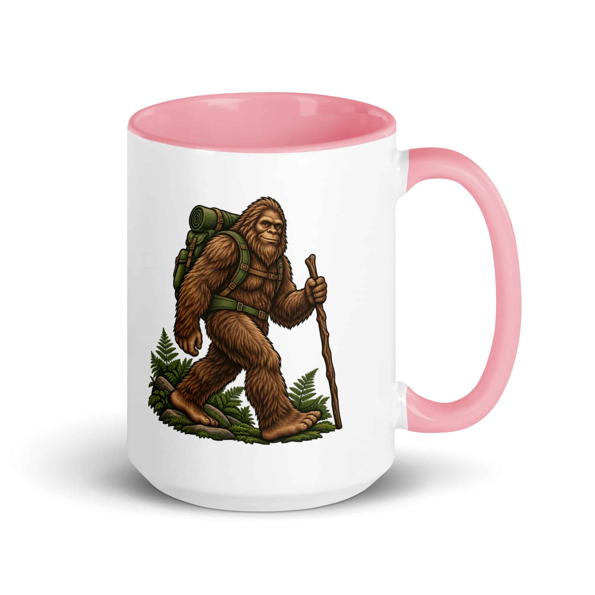 Weekend Trail Pack Bigfoot Color Inside Mug