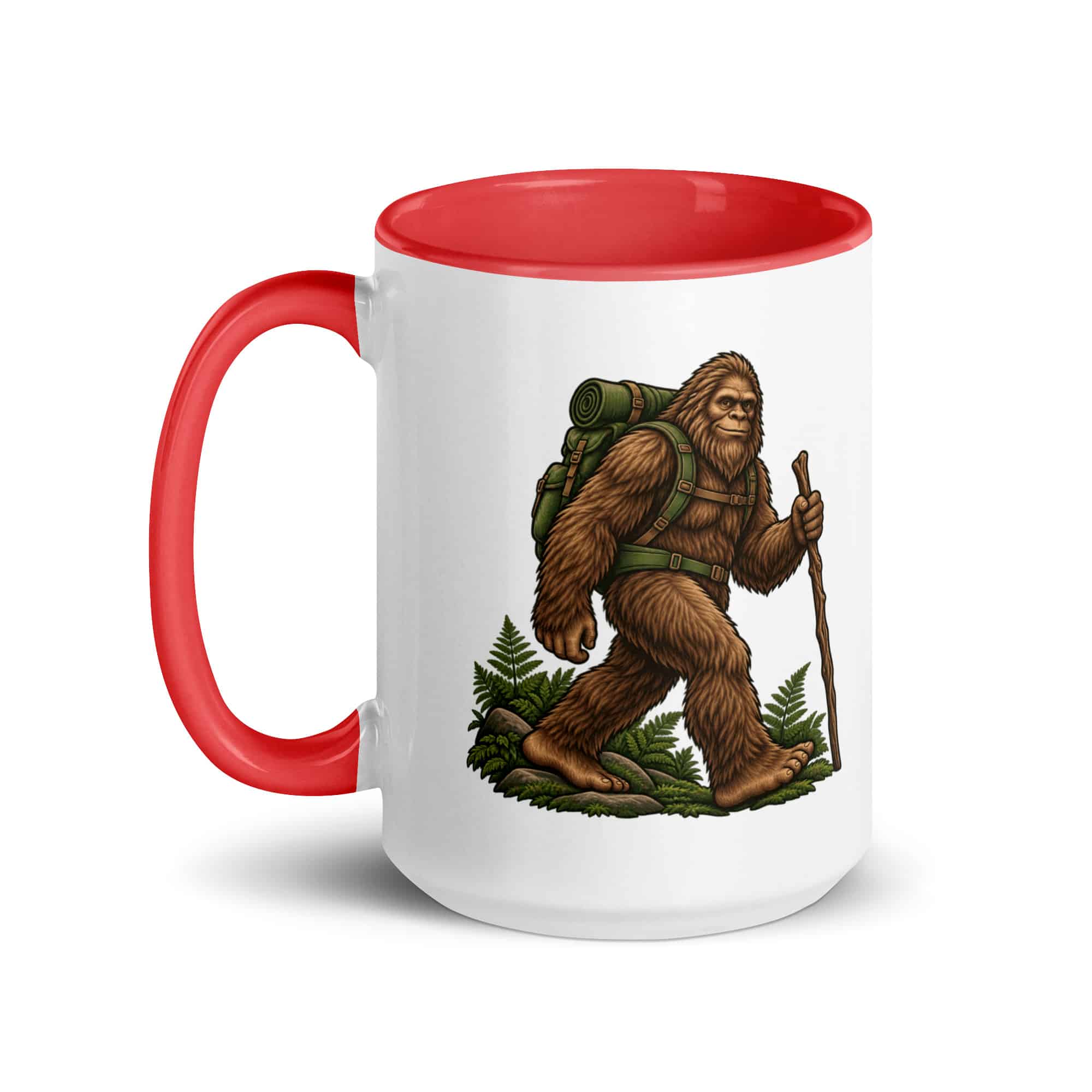Weekend Trail Pack Bigfoot Color Inside Mug