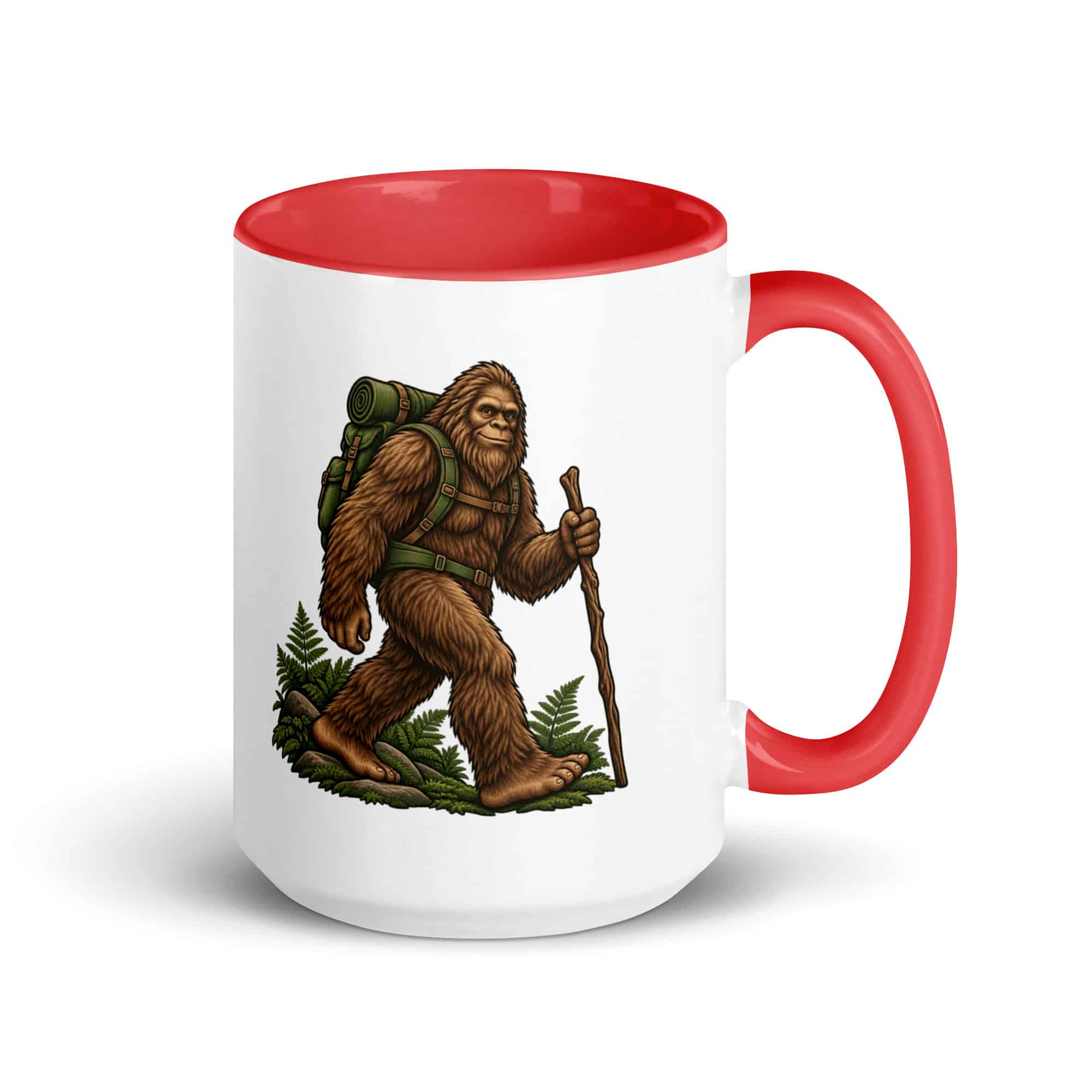 Weekend Trail Pack Bigfoot Color Inside Mug