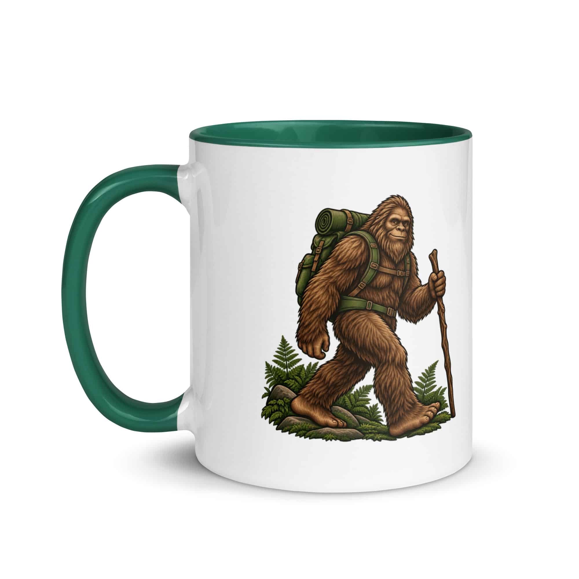 Weekend Trail Pack Bigfoot Color Inside Mug