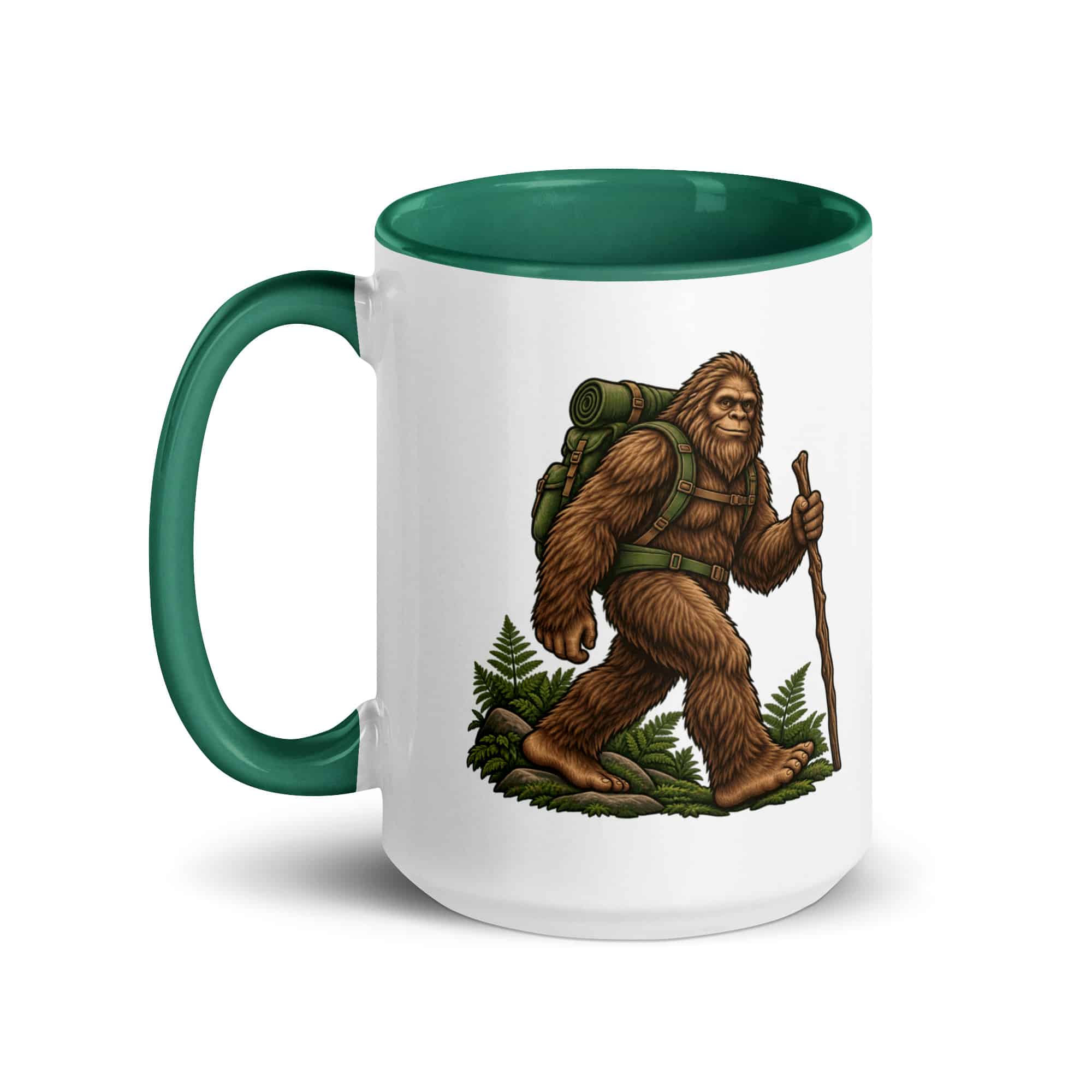 Weekend Trail Pack Bigfoot Color Inside Mug