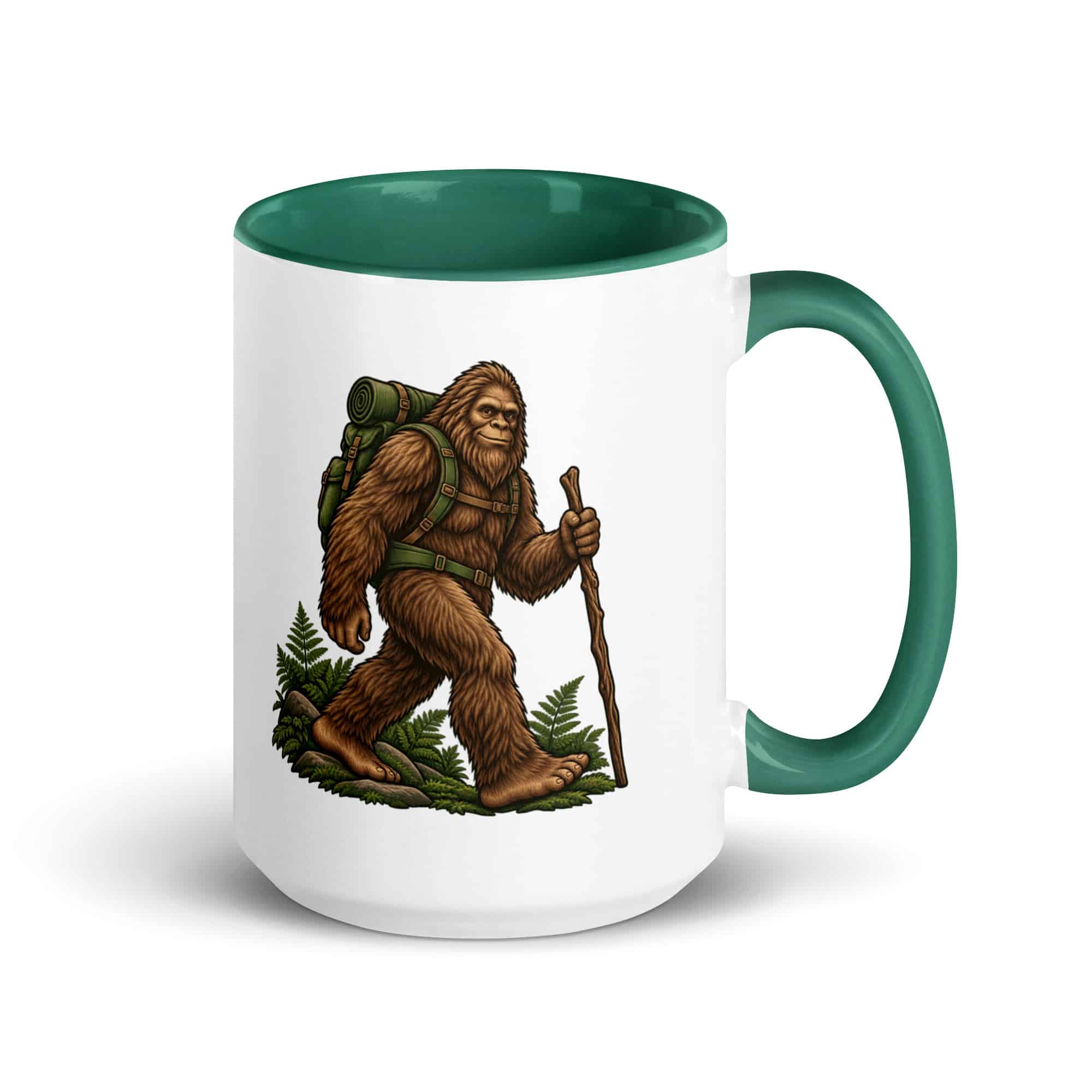 Weekend Trail Pack Bigfoot Color Inside Mug