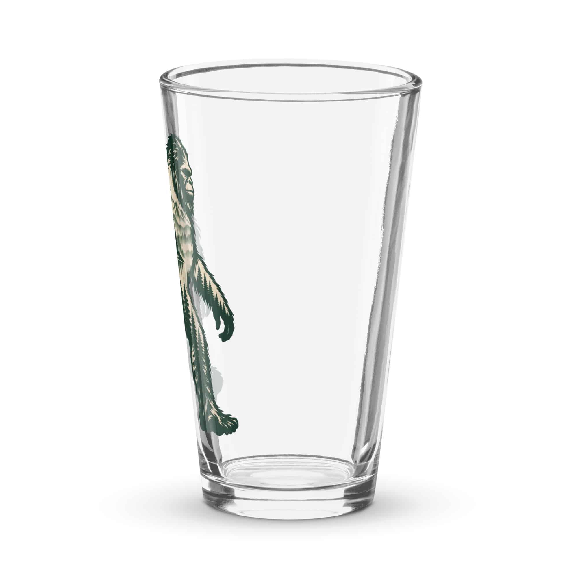 Pine Forest Bigfoot Pint Glass