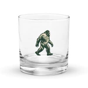 07 Pine Forest Cutout Rocks Glass - 10.5 oz - Main