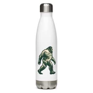 07 Pine Forest Cutout Stainless Steel Water Bottle - 17 oz - Main