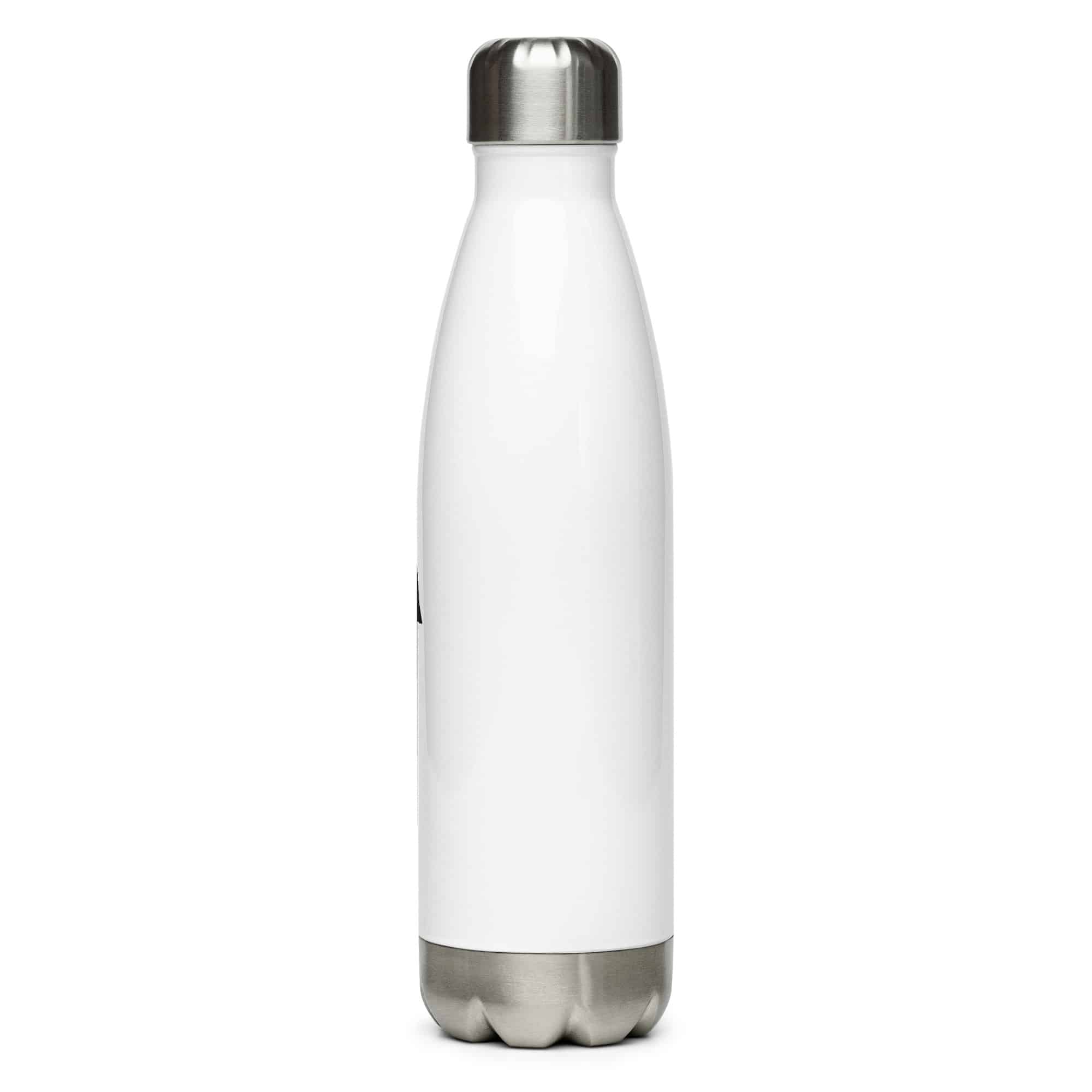Black Upward Trail Arrow Water Bottle