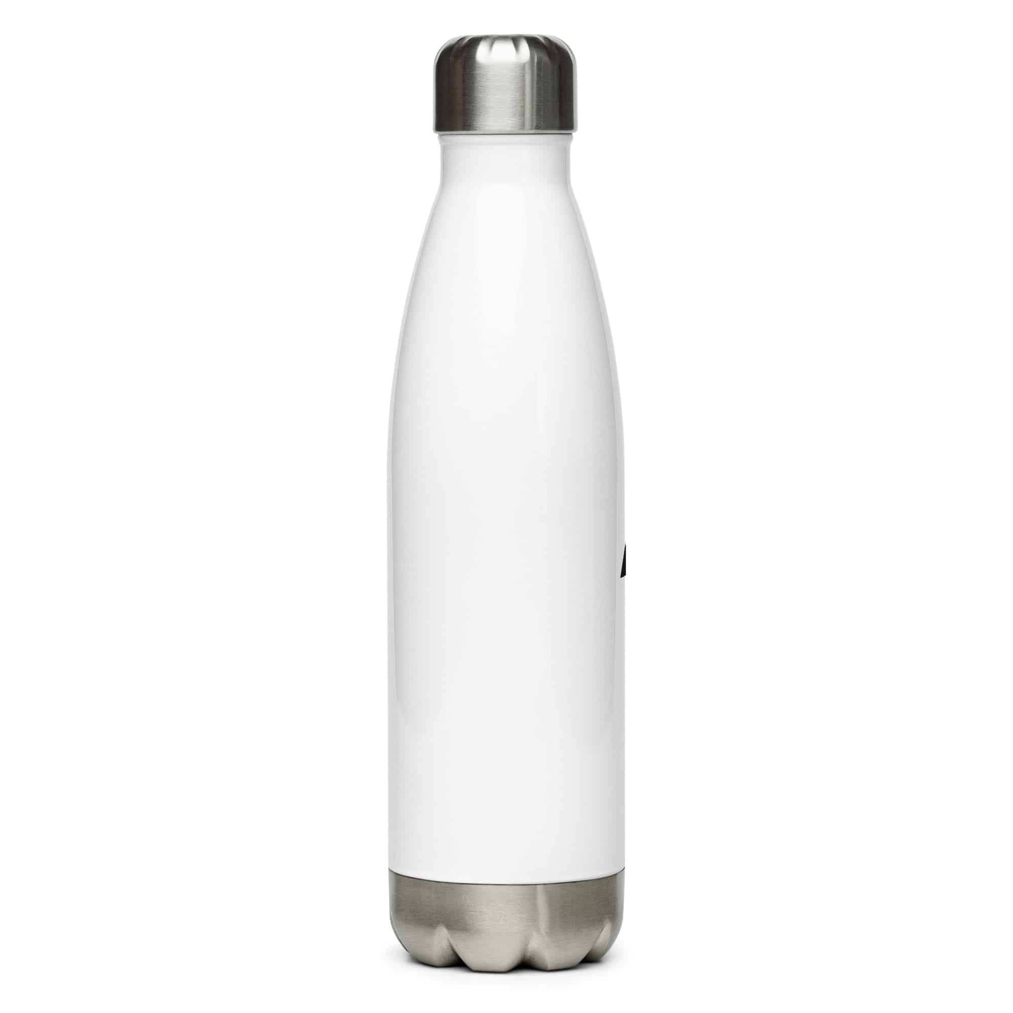Black Upward Trail Arrow Water Bottle