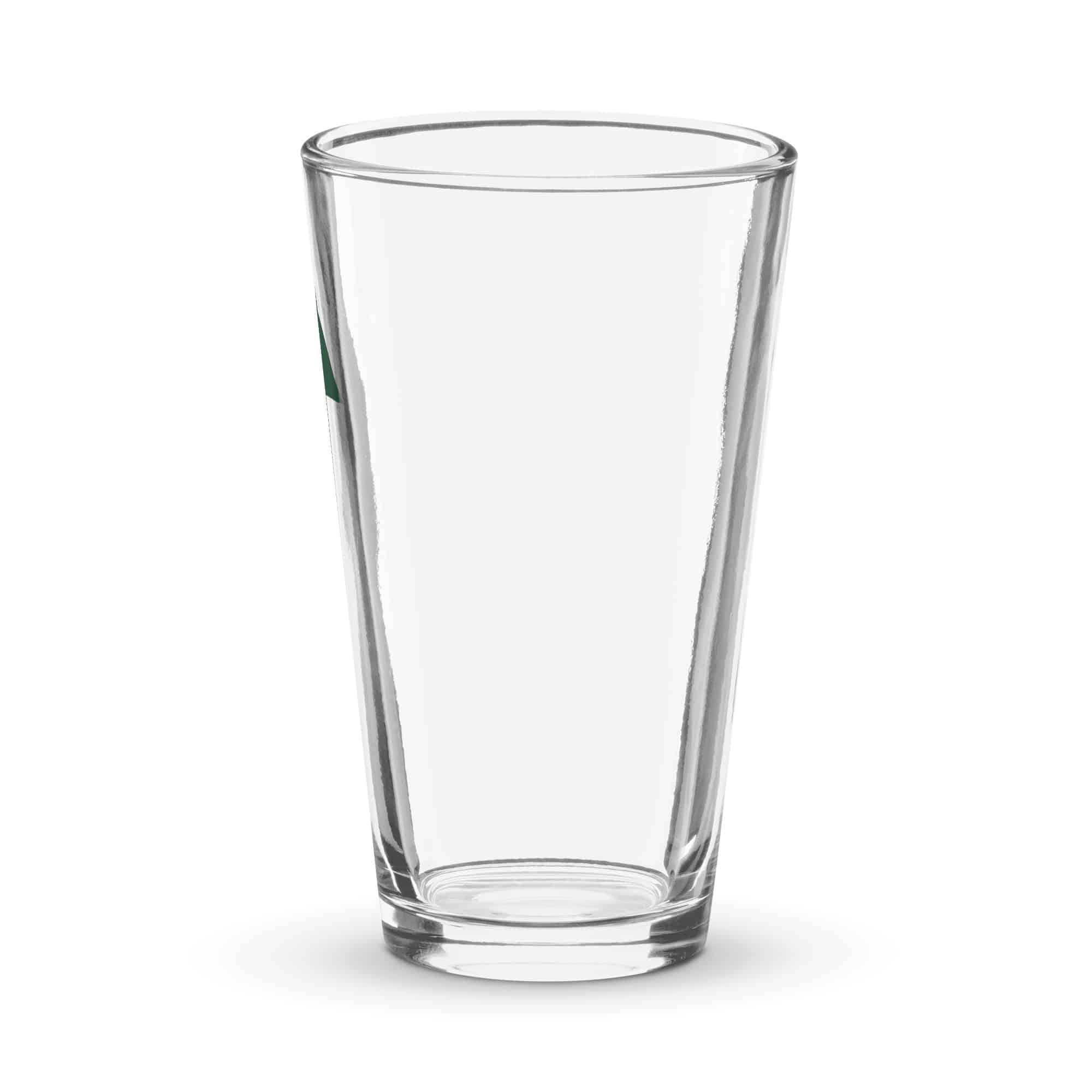 Forest Green Upward Trail Arrow Pint Glass