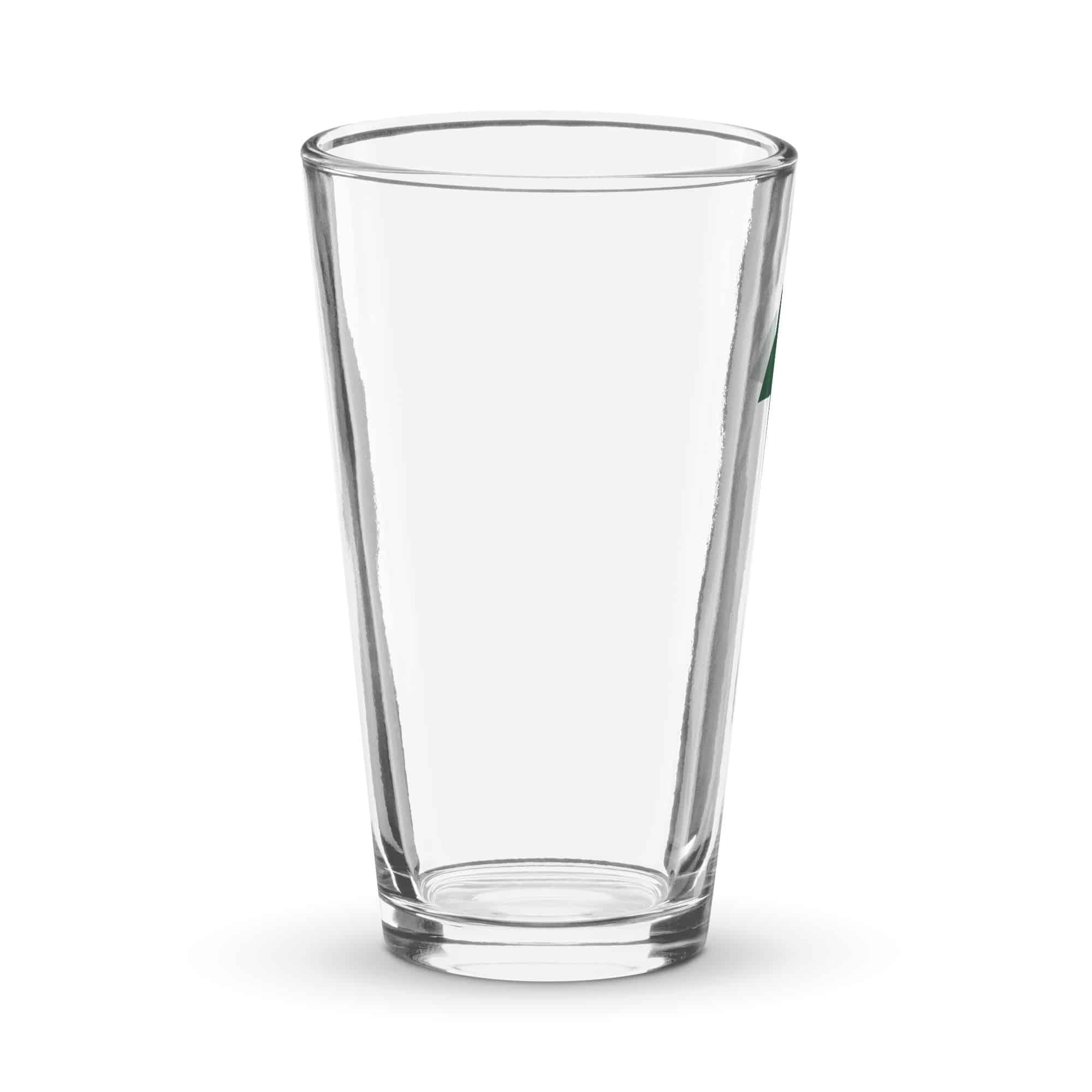 Forest Green Upward Trail Arrow Pint Glass