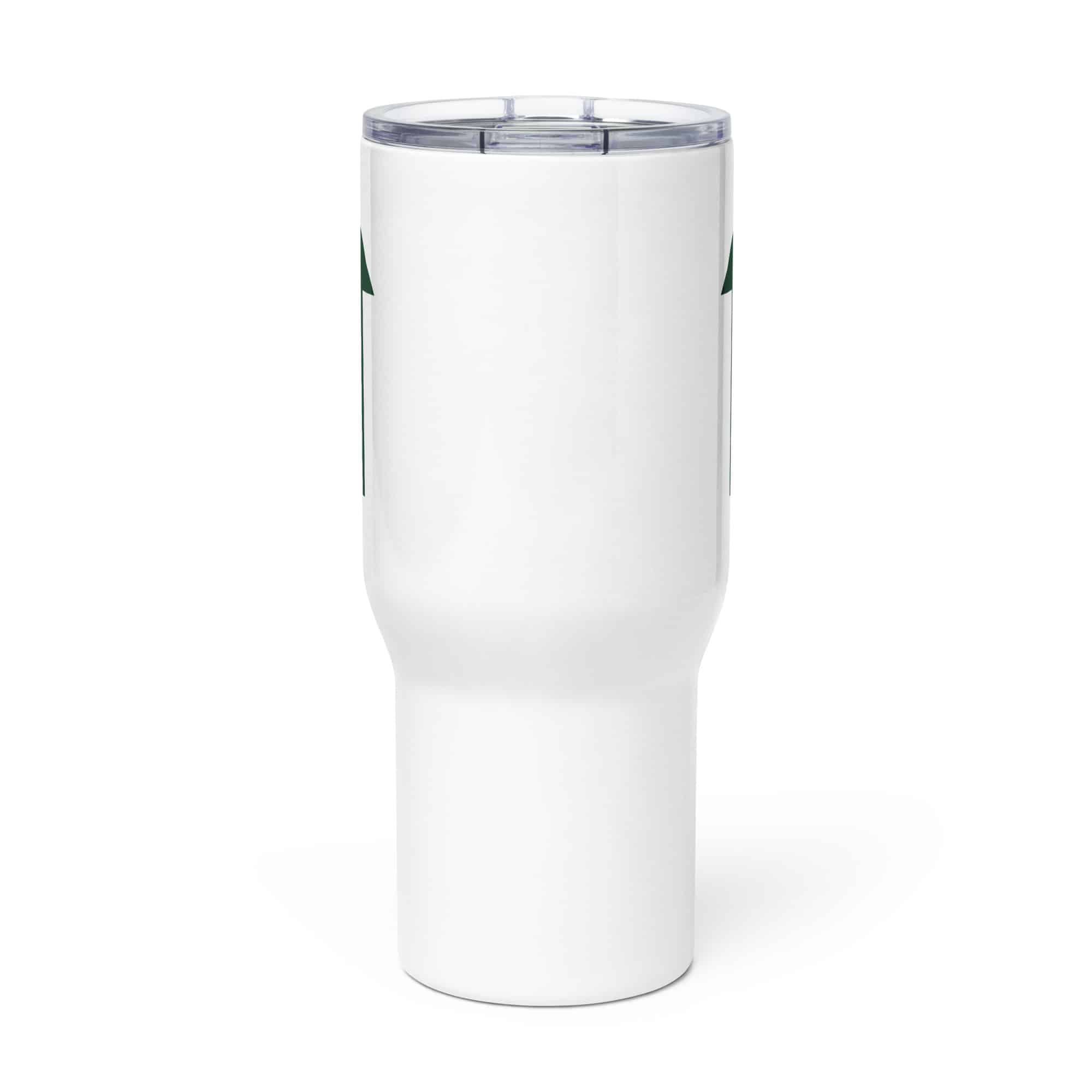 Forest Green Upward Trail Arrow Travel Mug