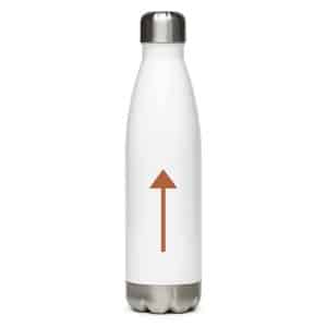 07 Upward Trail Arrow Terracotta Stainless Steel Water Bottle - 17 oz - Main