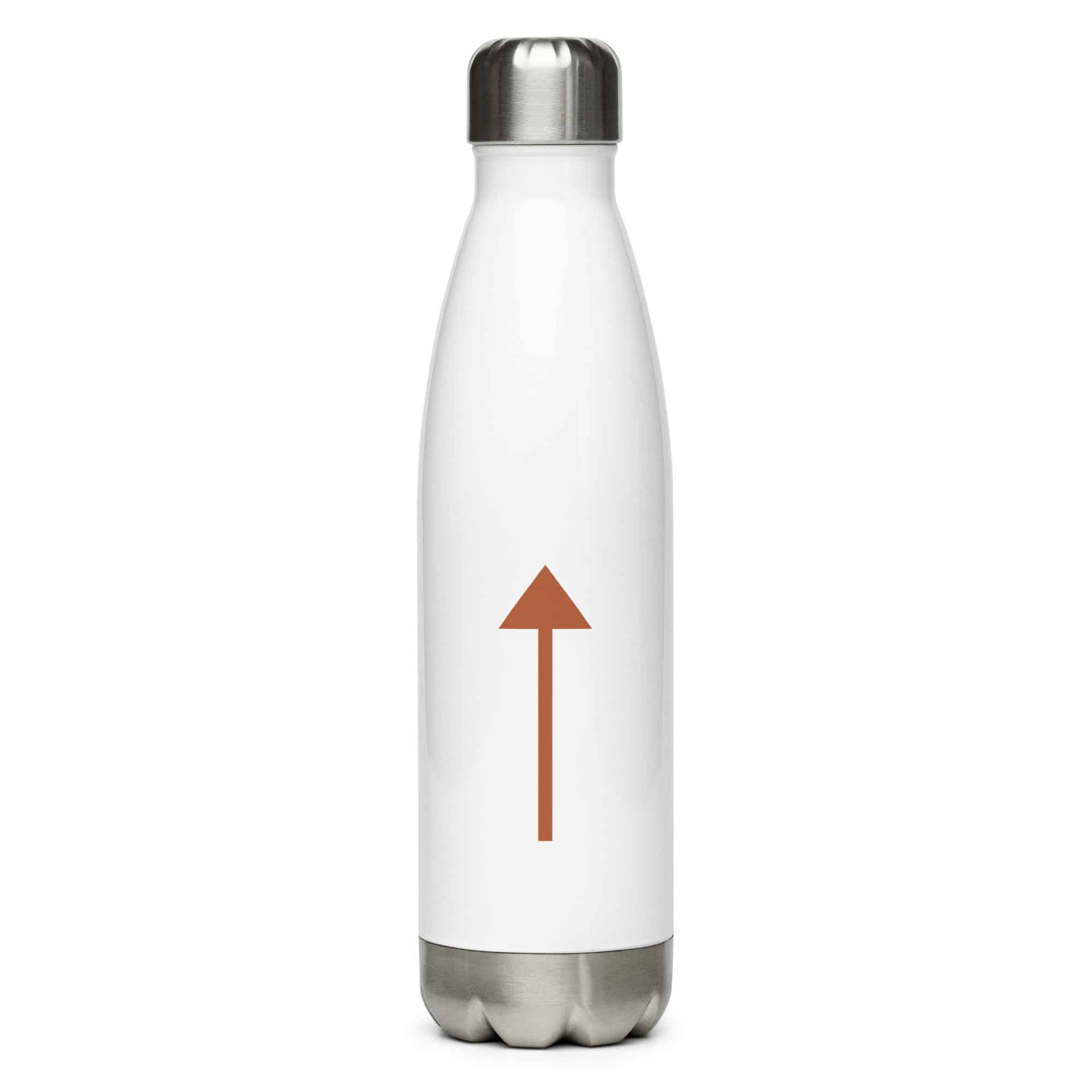 Terracotta Upward Trail Arrow Water Bottle