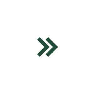 08 Double Chevron Forest Green Die-Cut Magnet - 3″×3″ - Main