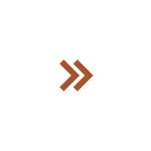 08 Double Chevron Terracotta Die-Cut Magnet - 3″×3″ - Main
