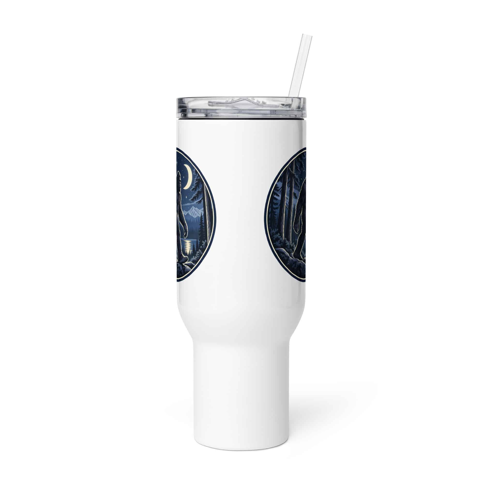 Moonlight Bigfoot Sighting Travel Mug