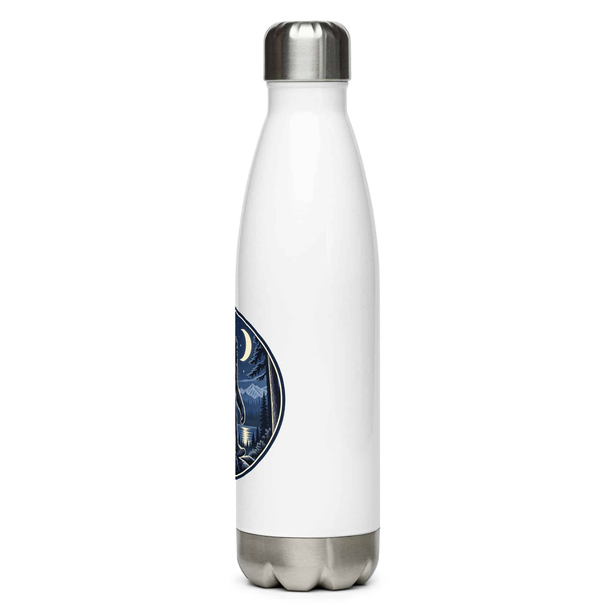 Moonlight Sighting Bigfoot Water Bottle