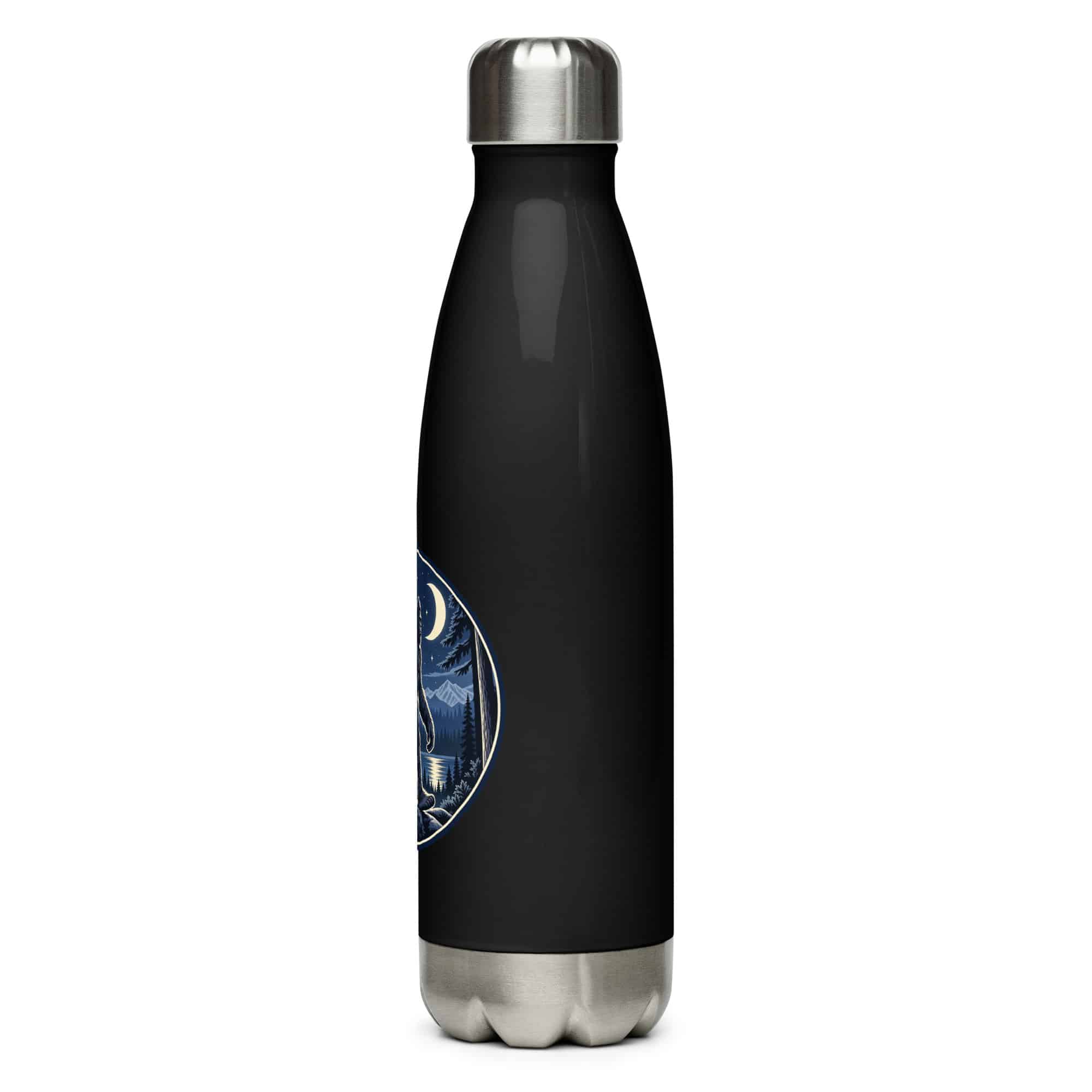 Moonlight Sighting Bigfoot Water Bottle