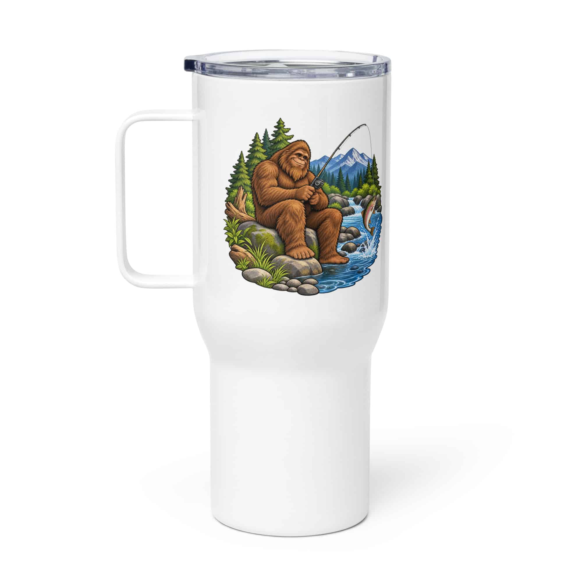 Bigfoot Creekside Fishing Travel Mug