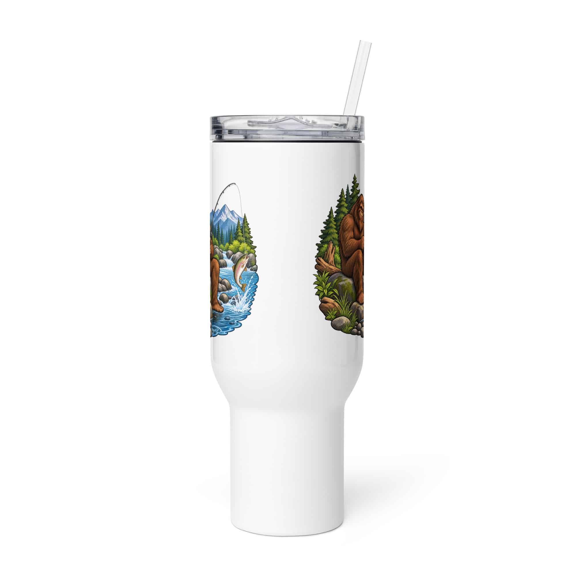 Bigfoot Creekside Fishing Travel Mug