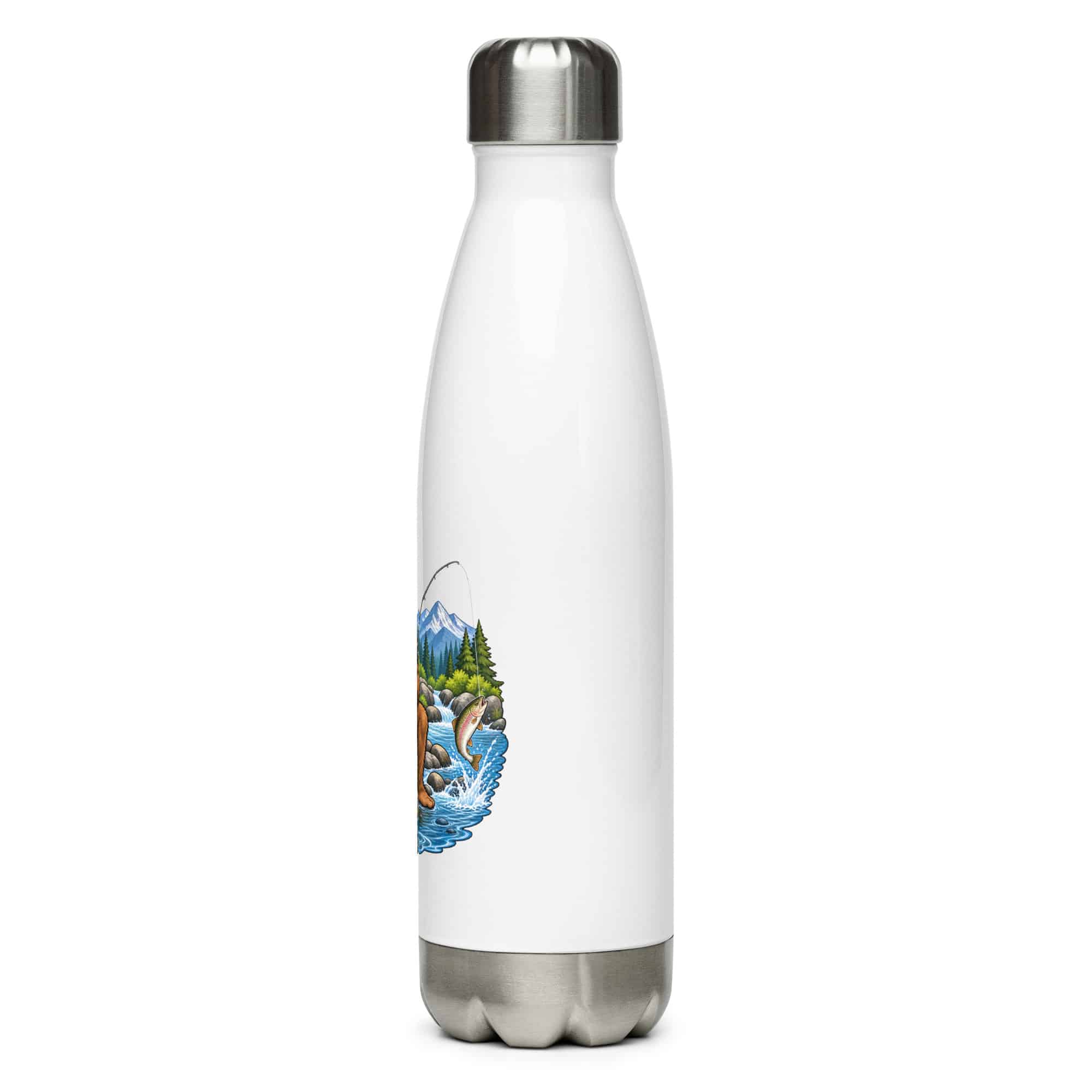 Fishing Bigfoot Water Bottle