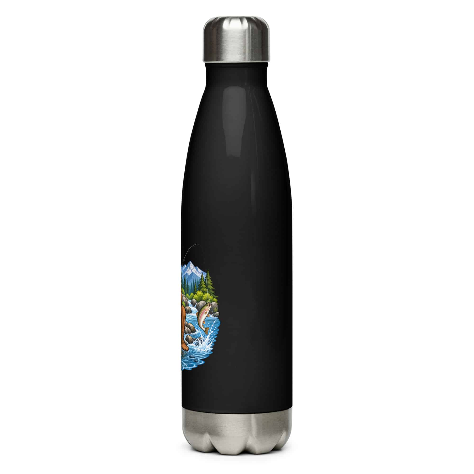 Fishing Bigfoot Water Bottle